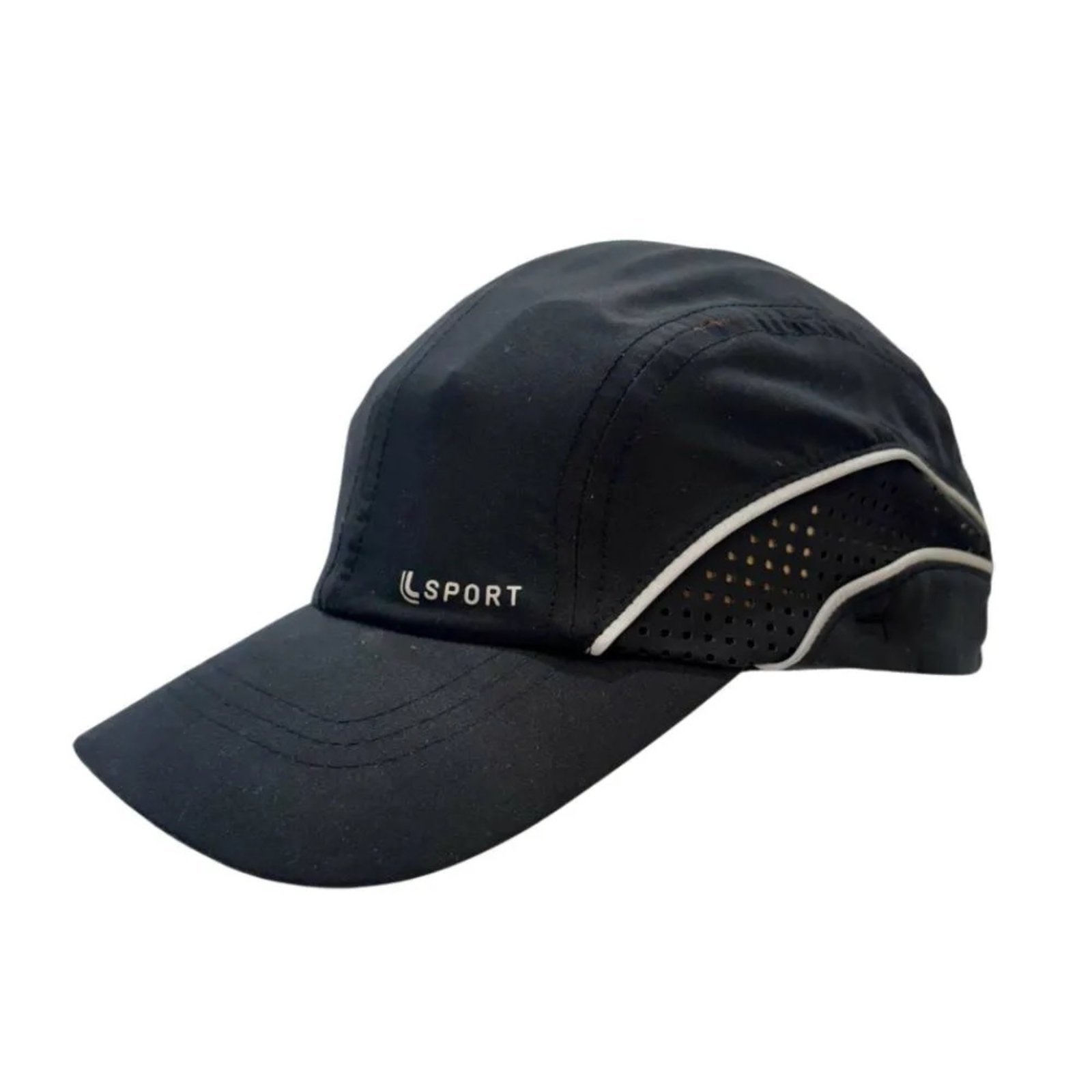Vista 3 Boné Lupo Lsport Au Laser Lupo preto