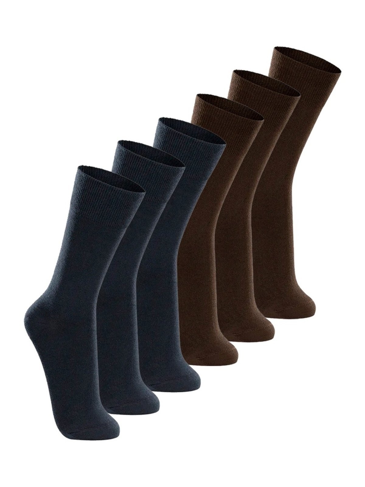 Kit com 6 Pares de Meias Casual Lupo 1210-201
