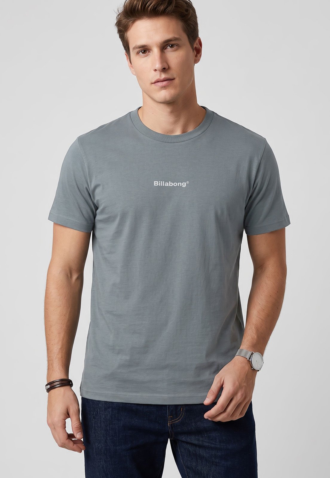Camiseta Masculina Billabong Smitty Azul