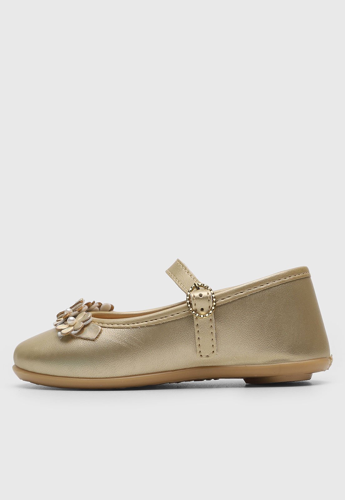 Vista 3 Infantil - Sapatilha Pimpolho Encanto Dourada dourado Pimpolho dourado