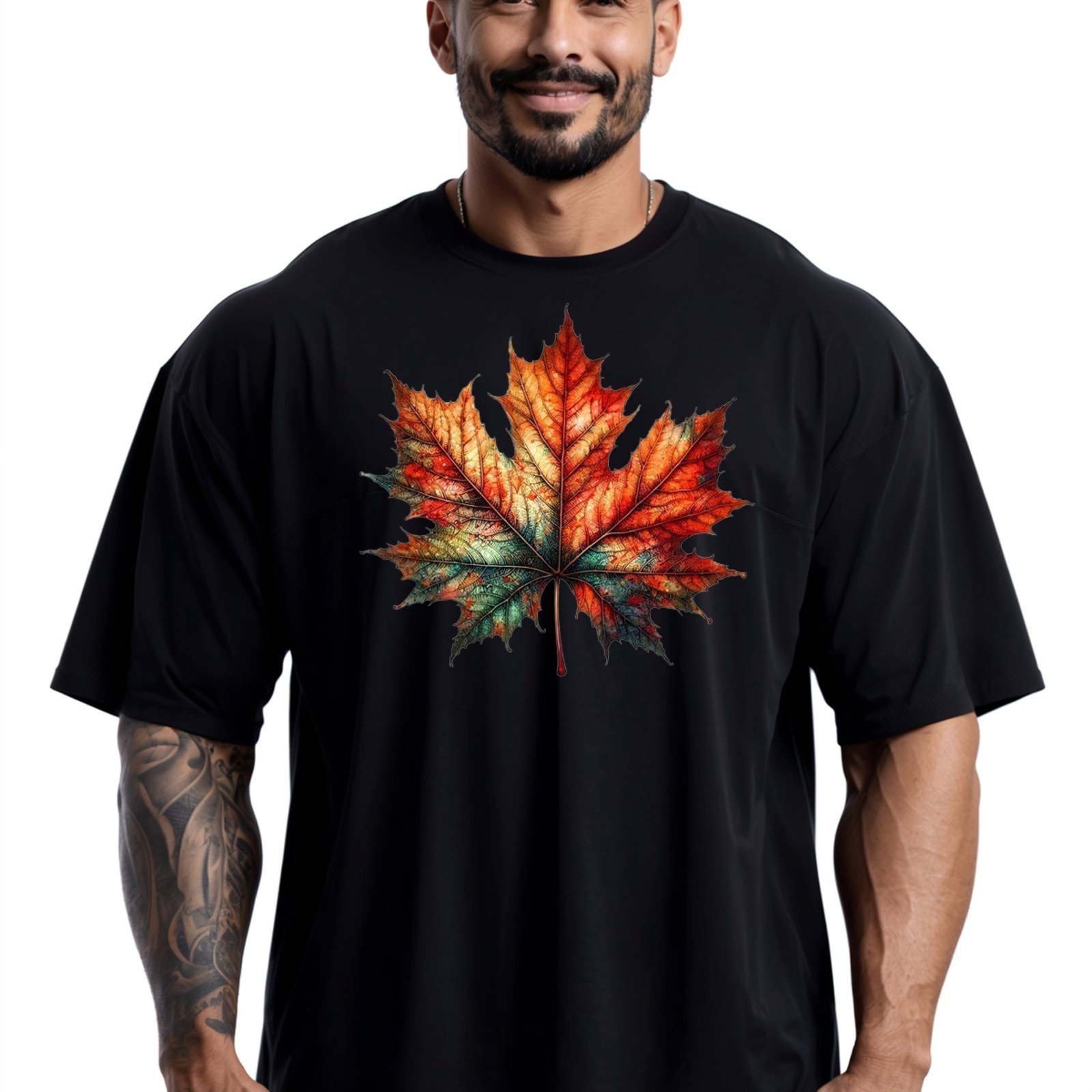 Camiseta Oversized Over Masculina Algodão Academia Preto
