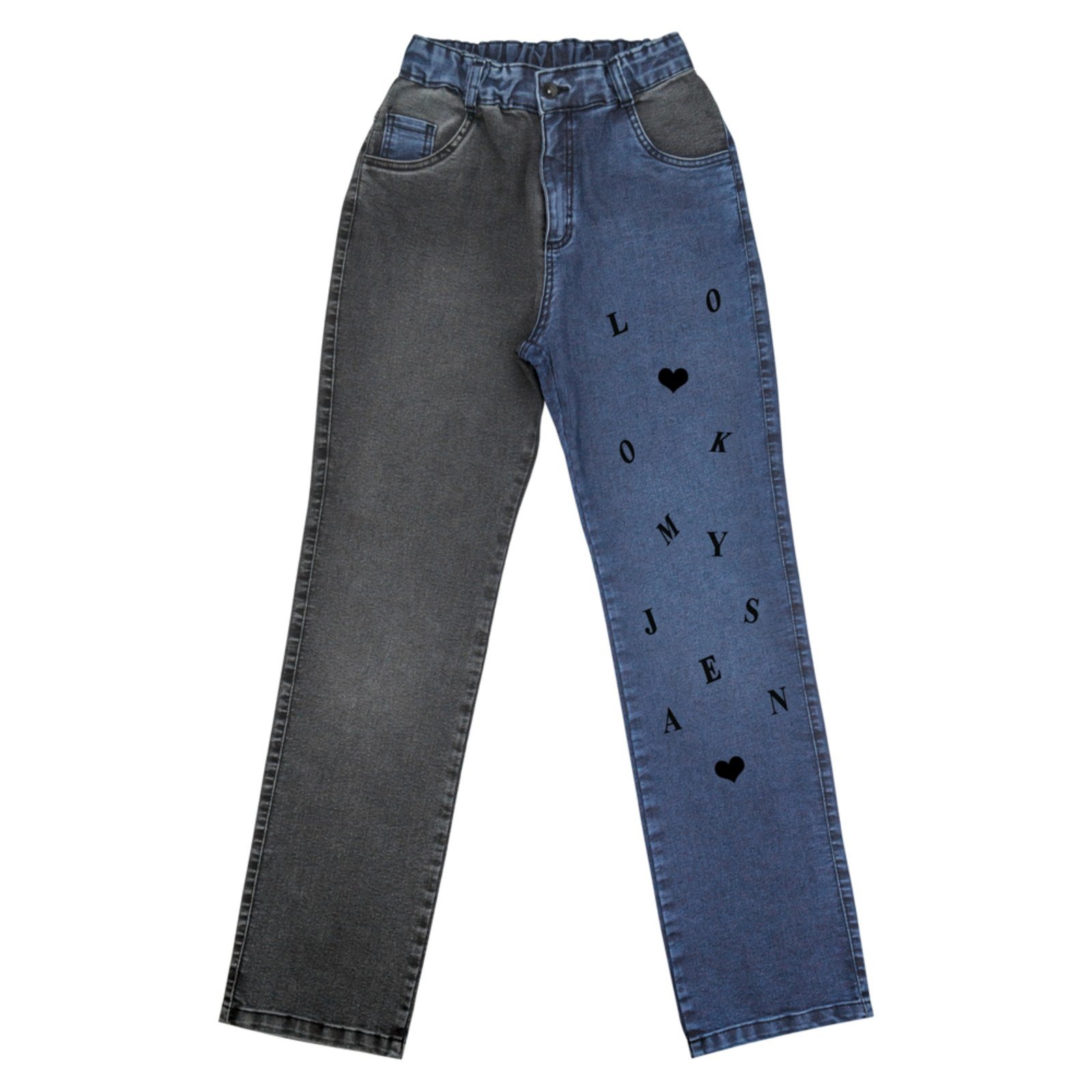 Infantil – Calça Juvenil Look Jeans Reta Jeans