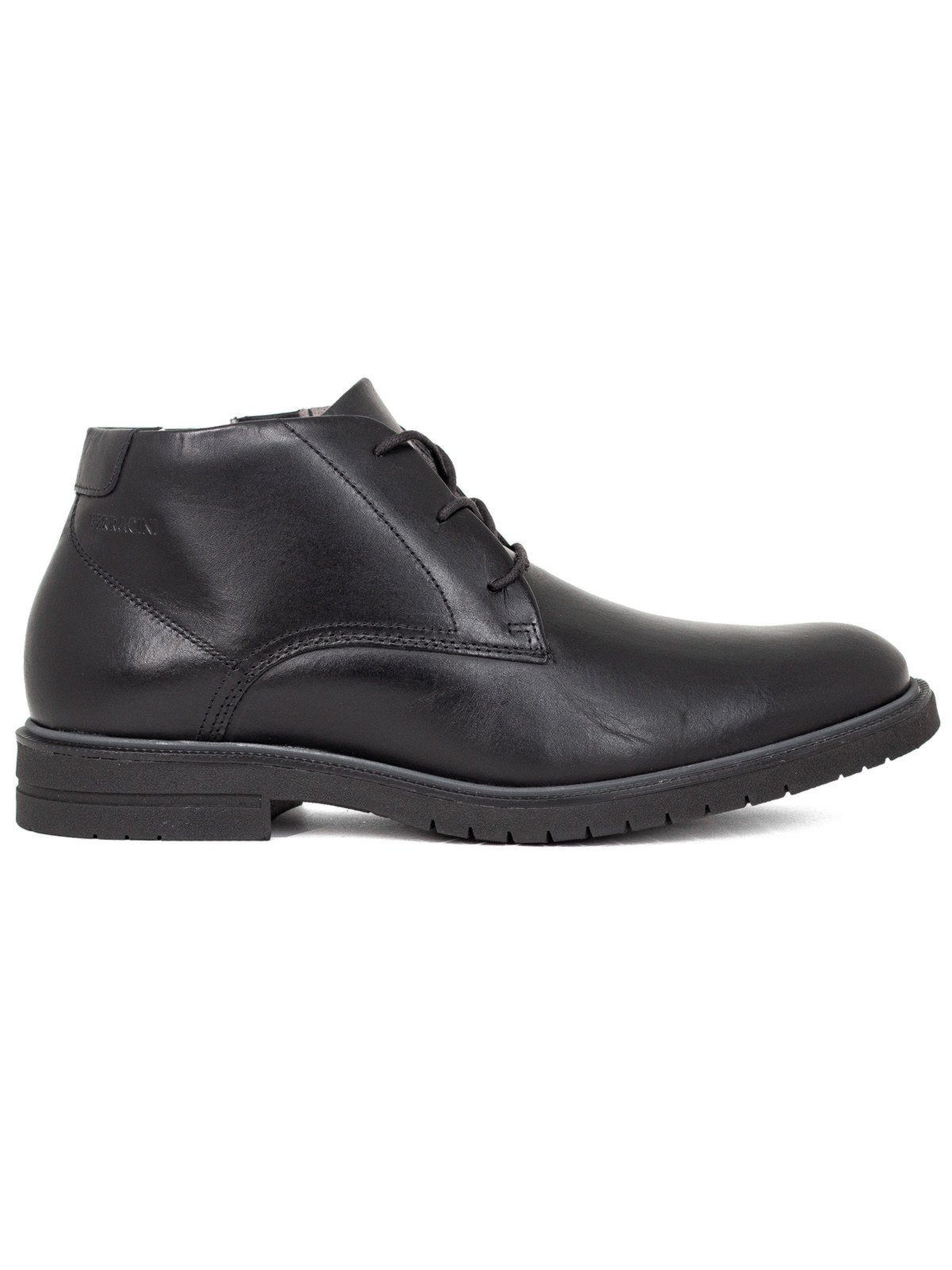 Bota Masculina Ferracini 24h Casual Cincy Firenze Couro Clássica Preto