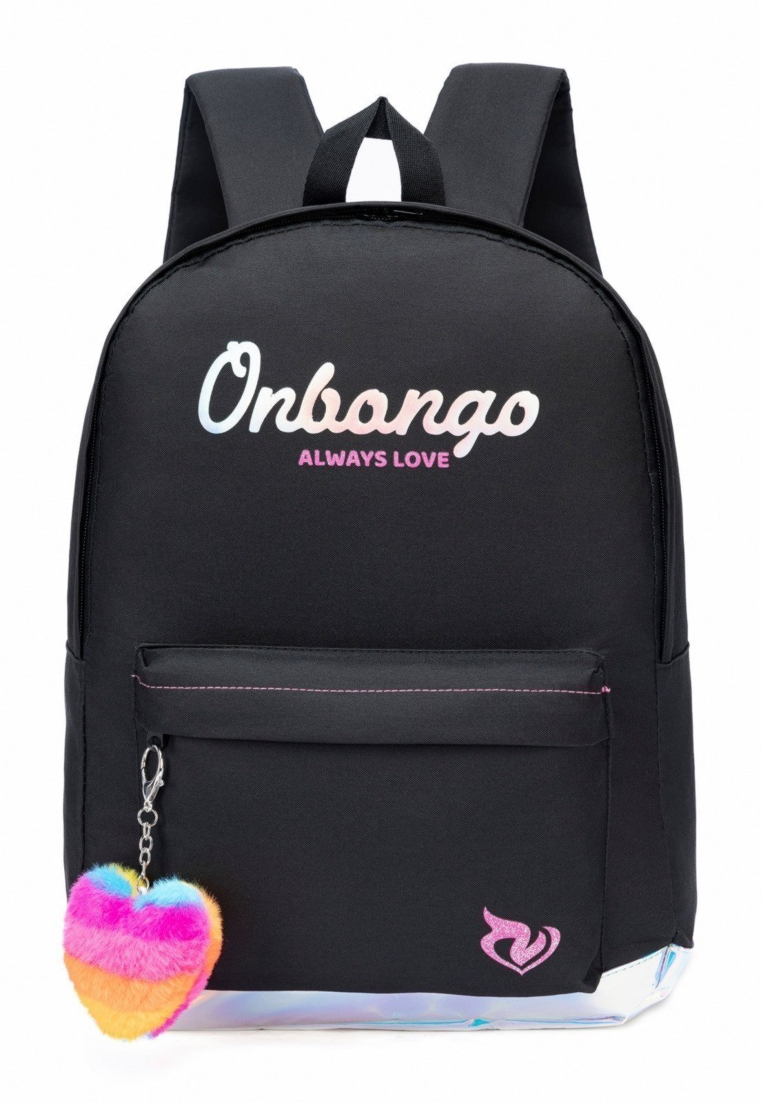 Mochila Onbongo Casual Resistente Espaçosa Com Chaveiro –