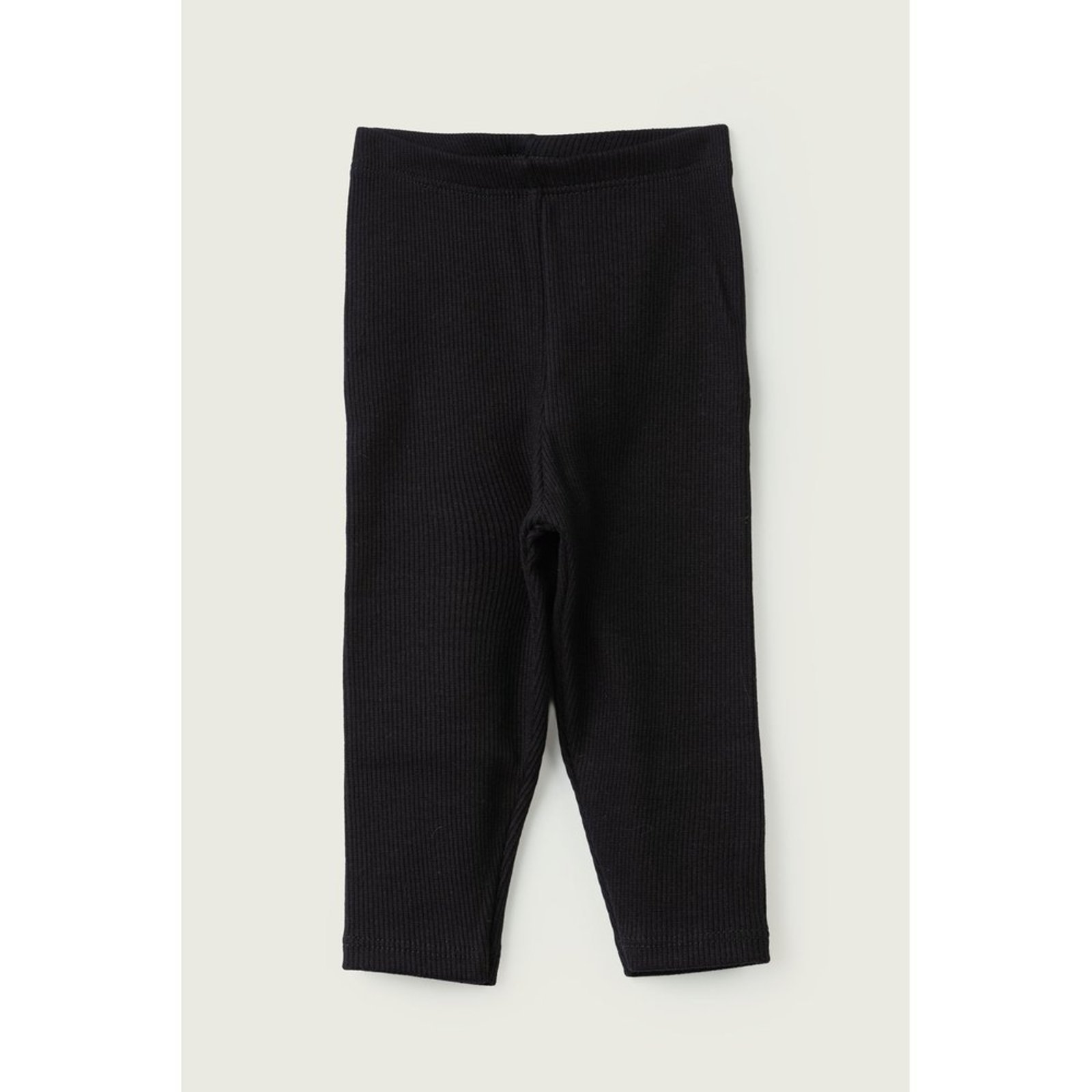 Infantil - Calça Canelada do Papai Preta
