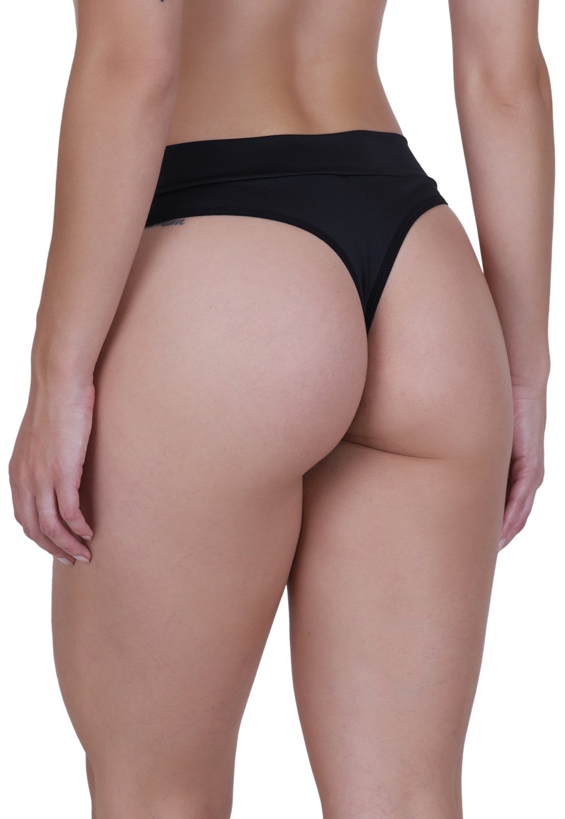Vista 3 Kit 5 Calcinhas Femininas Fio Microfibra Atleta Cós Duplo Concept Lingerie multicolorido Concept Lingerie multicolorido