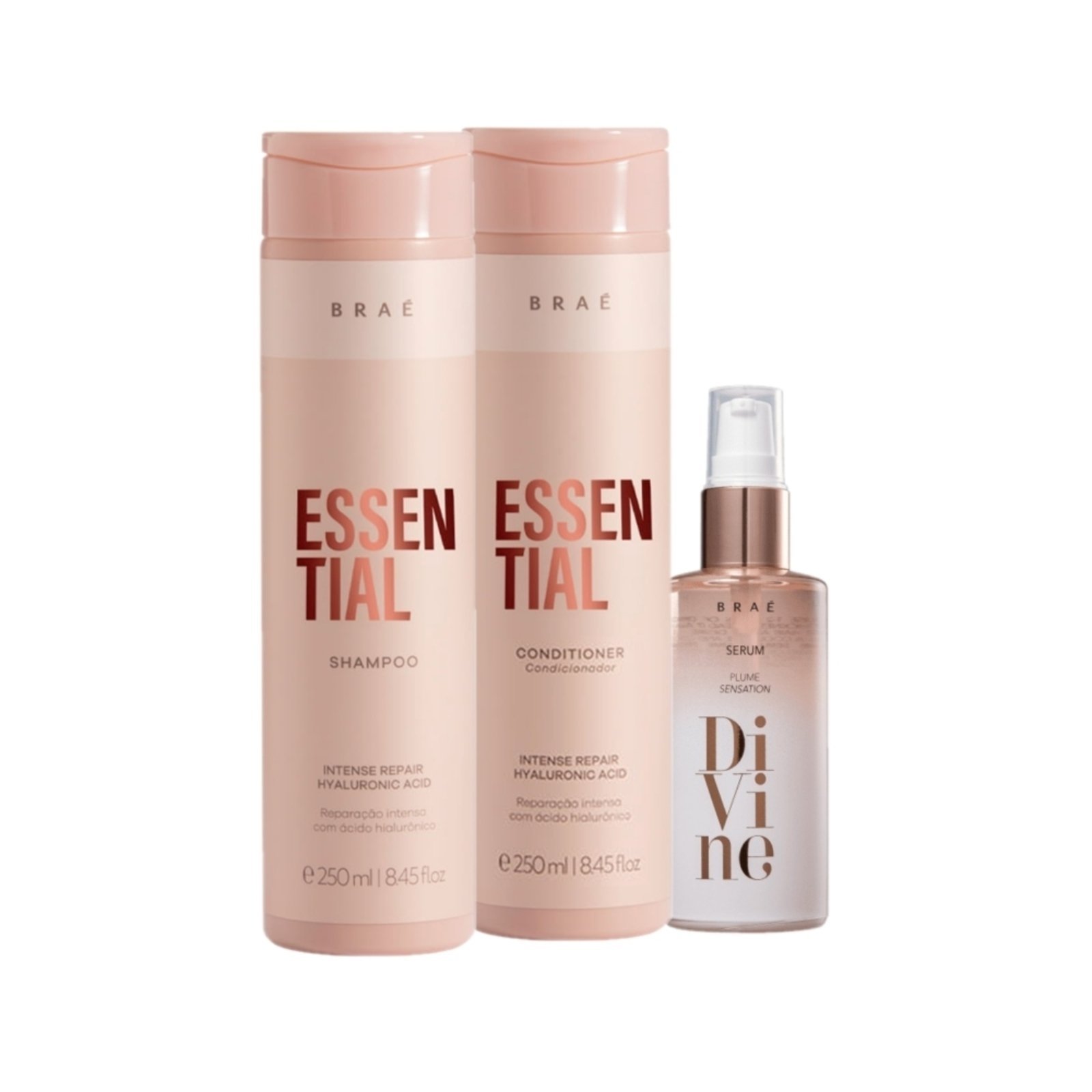 Kit Braé Essential e Óleo Divine (3 produtos)