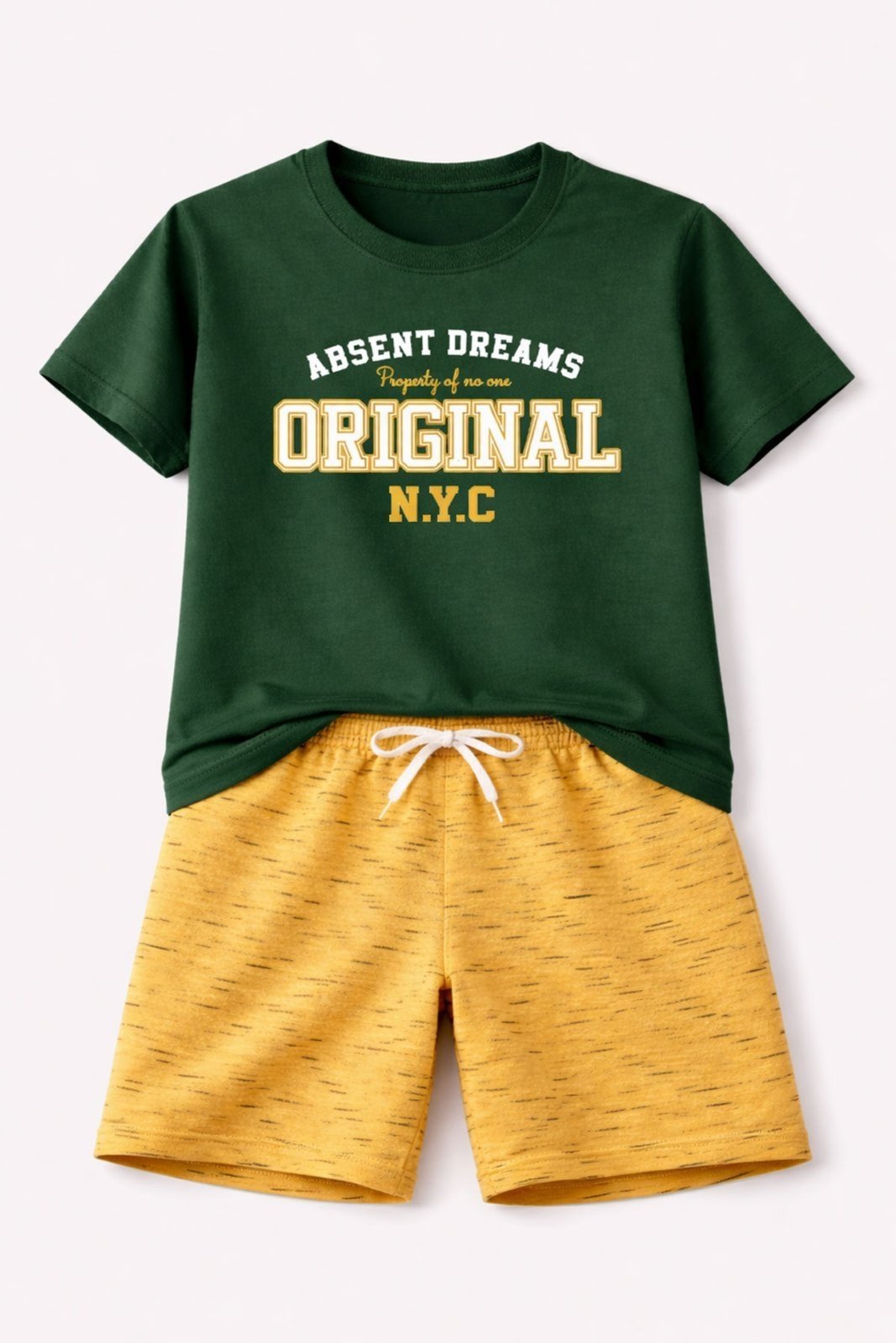 Infantil - Conjunto Masculino Original NYC Verde - Babei no Look