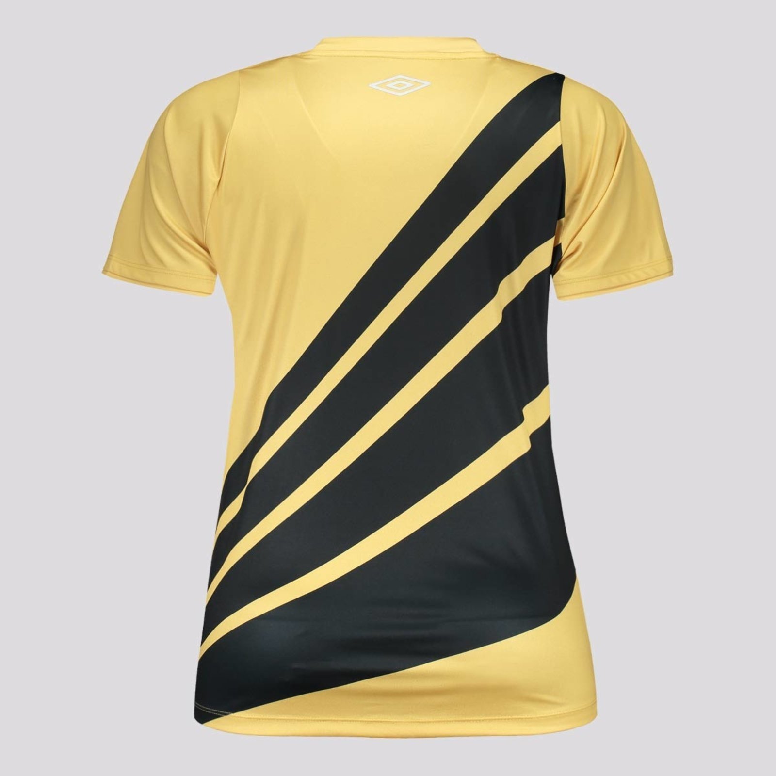 Vista 3 Camisa Umbro Athletico Paranaense II 2024 Feminina amarelo Umbro amarelo