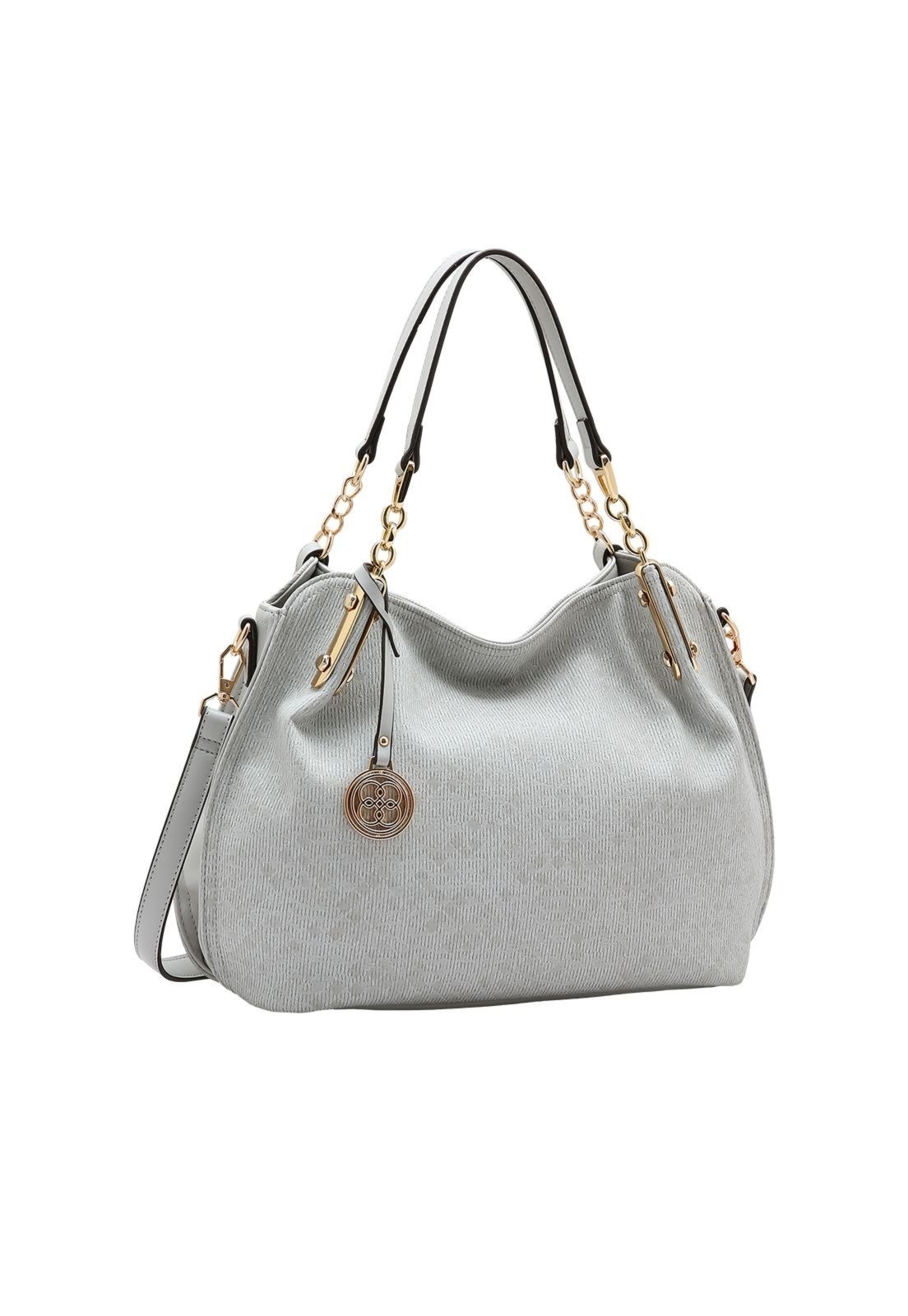 Bolsa Feminina Chenson Confort Chic 3485440 Cinza