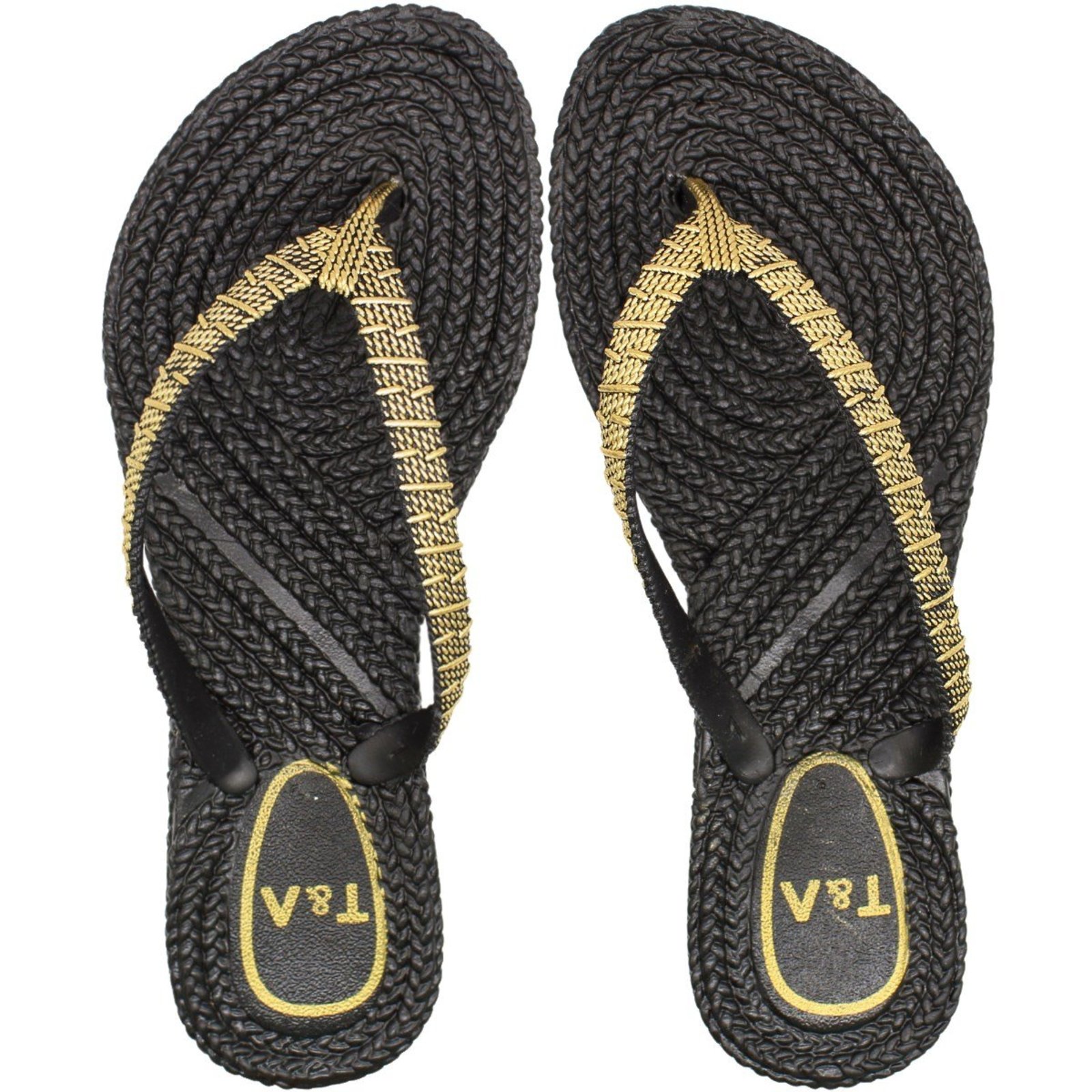 Chinelo De Dedo Terra E Água Texturizado Feminino