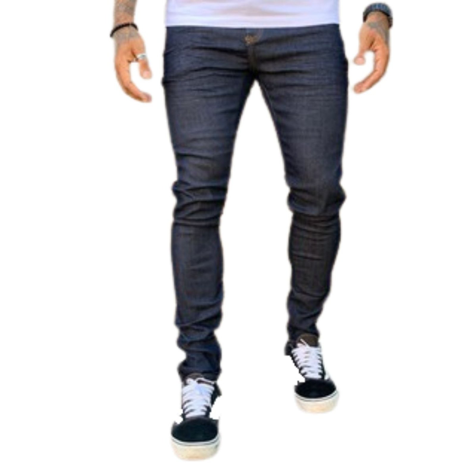 Calça Masculina Basica Jeans Loka Azulão