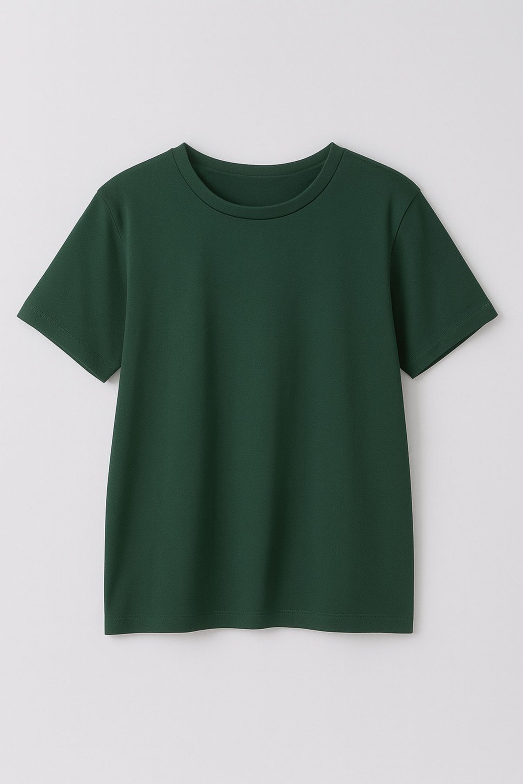 Vista 2 Infantil - Camiseta Masculina Algodão Básica Verde Musgo Babei no Look verde militar Babei no Look verde militar
