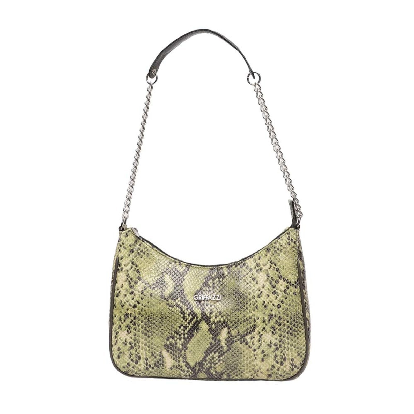 Bolsa de Couro Griffazzi Verde Oliva