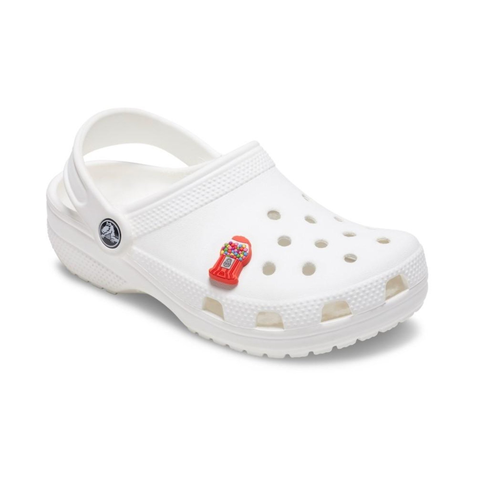 Vista 3 Infantil - Jibbitz™ Máquina de Bolinhas Vermelha Crocs branco