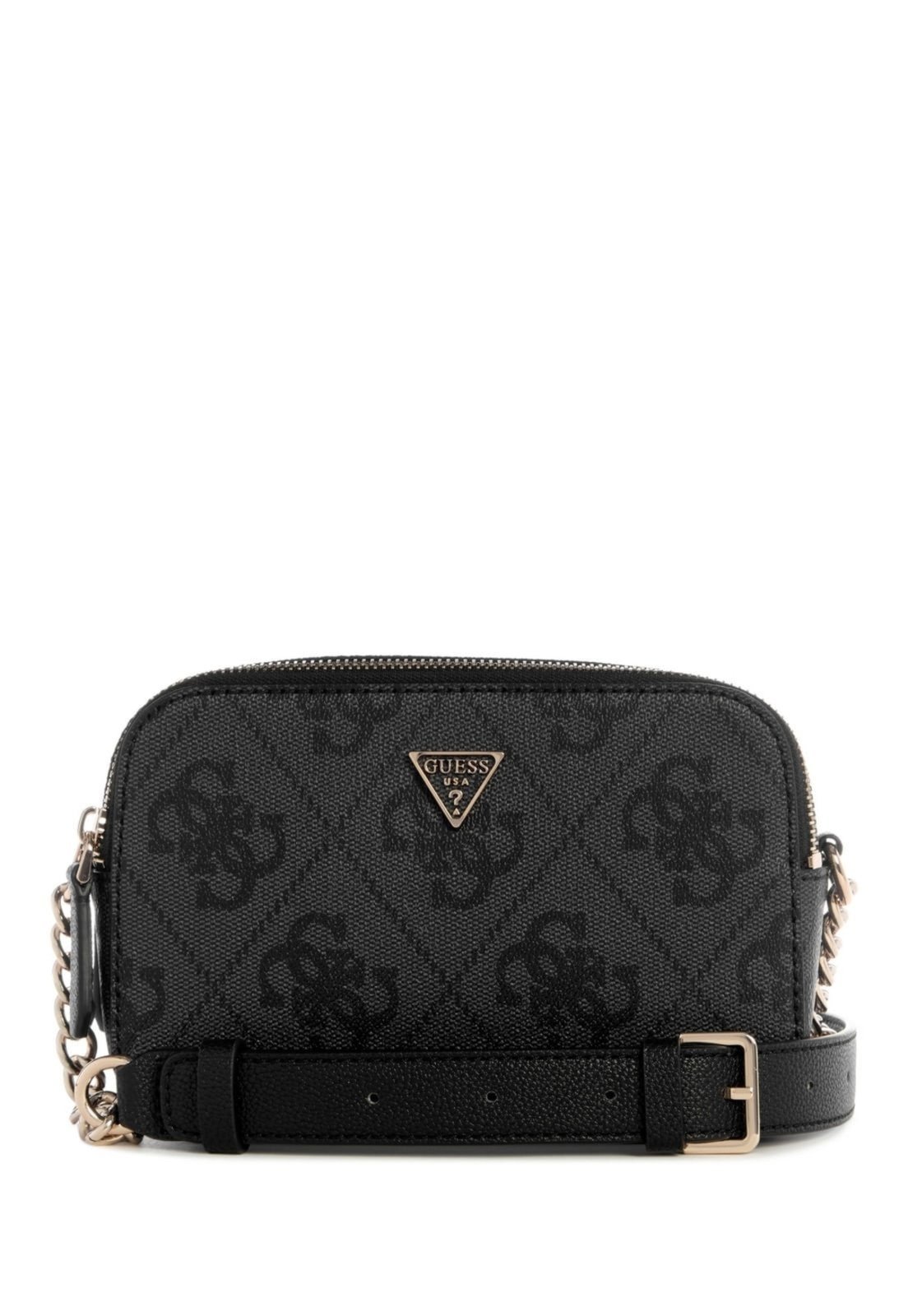 Vista 2 Bolsa Guess Noelle Ii Camera Crossbody preto Guess preto
