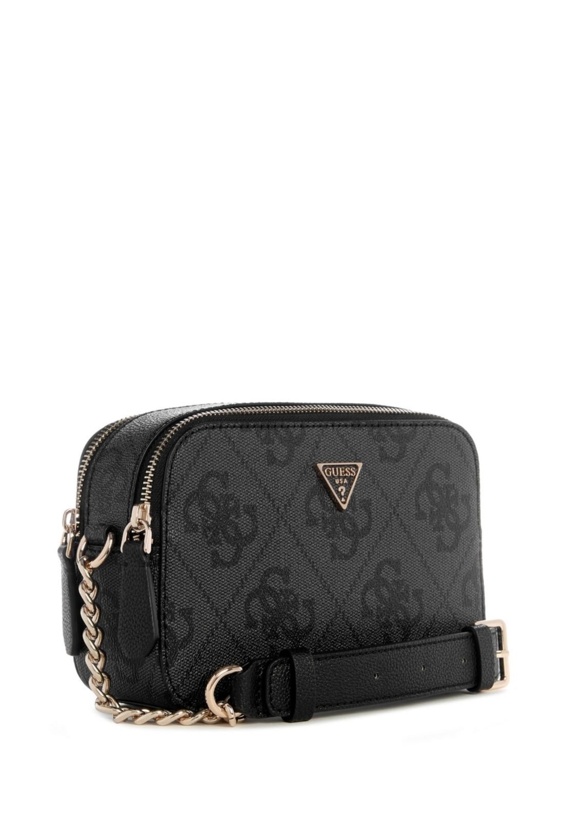 Vista 3 Bolsa Guess Noelle Ii Camera Crossbody preto Guess preto