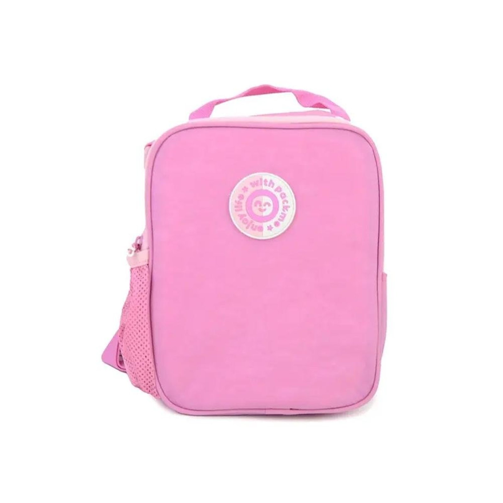 Infantil - Lancheira Pacific Pack Me Life Reversível Rosa