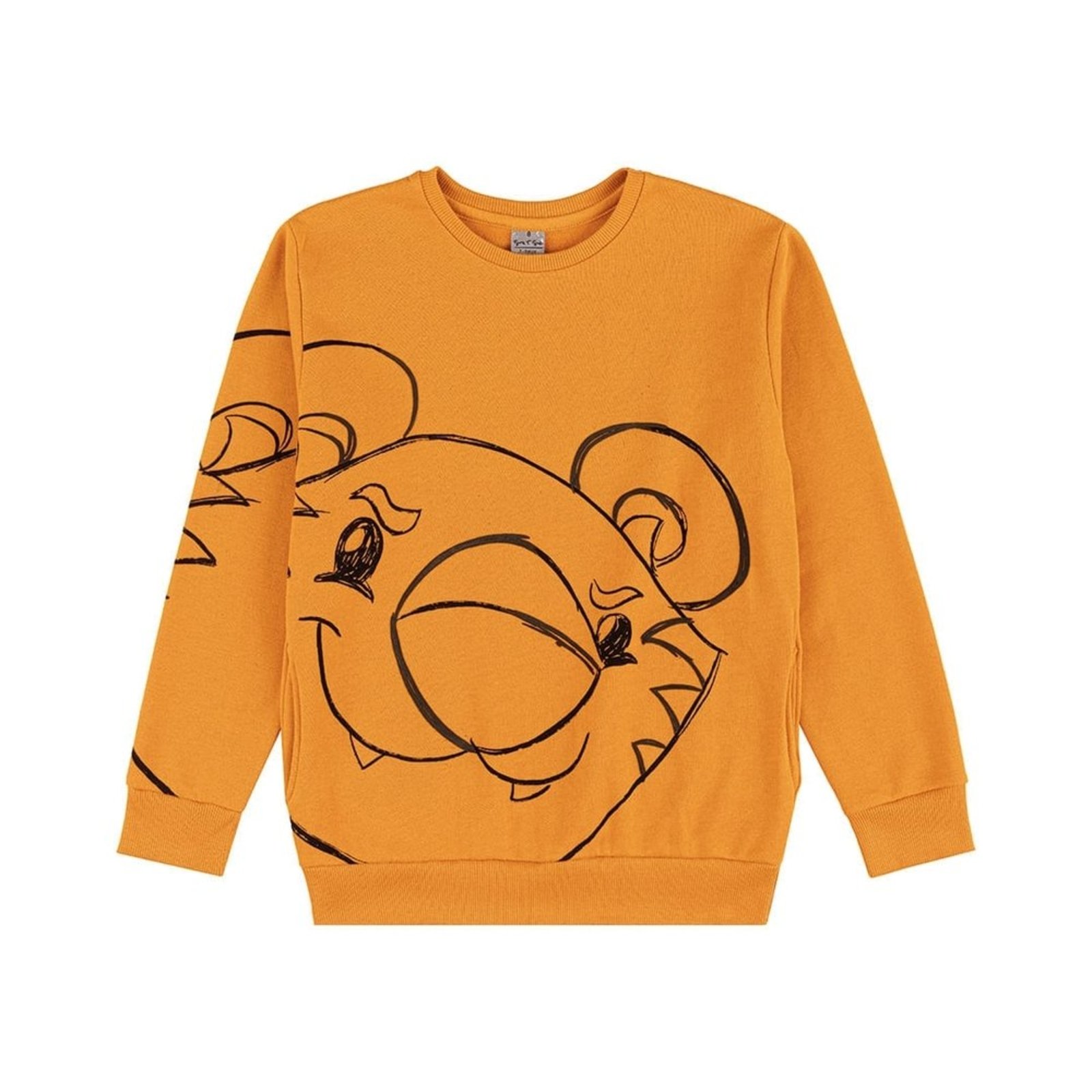 Infantil - Blusão Moletom Menino Tigor T. Tigre