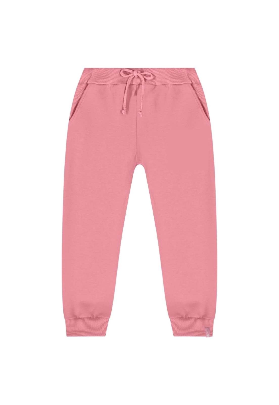 Vista 3 Infantil - Calça Jogger para Menina Quimby roxo Quimby roxo
