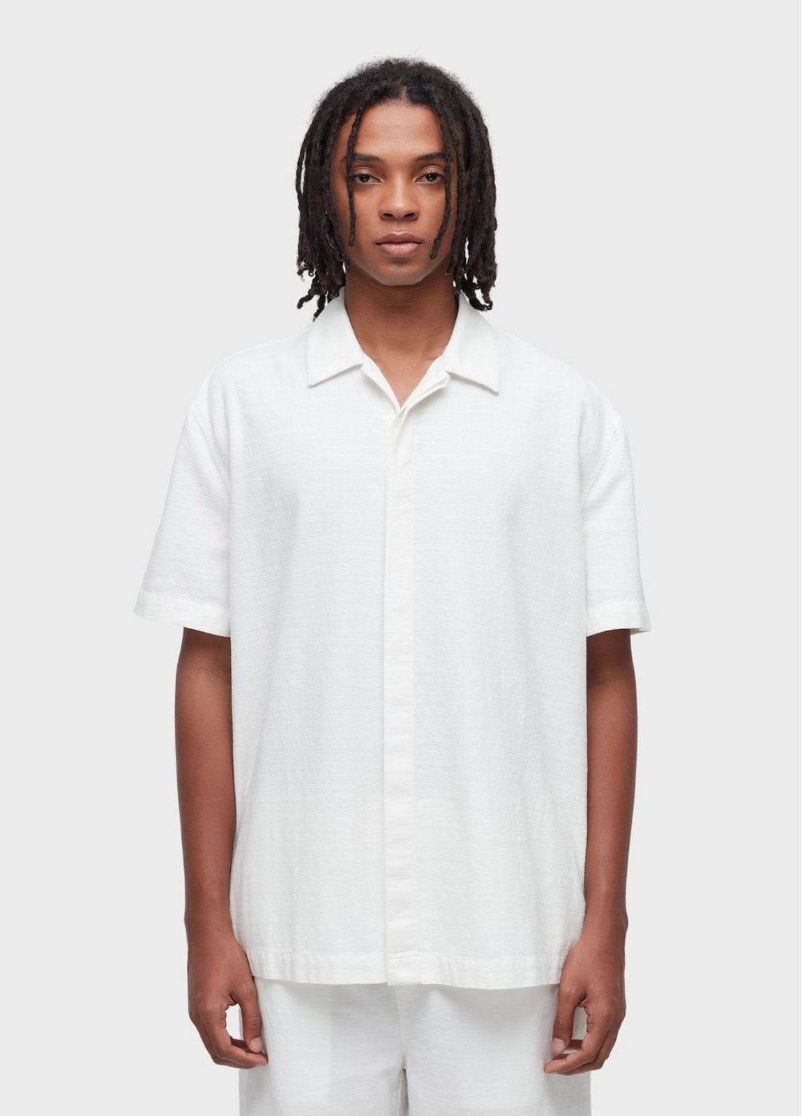 Camisa texture cotton mc OSKLEN