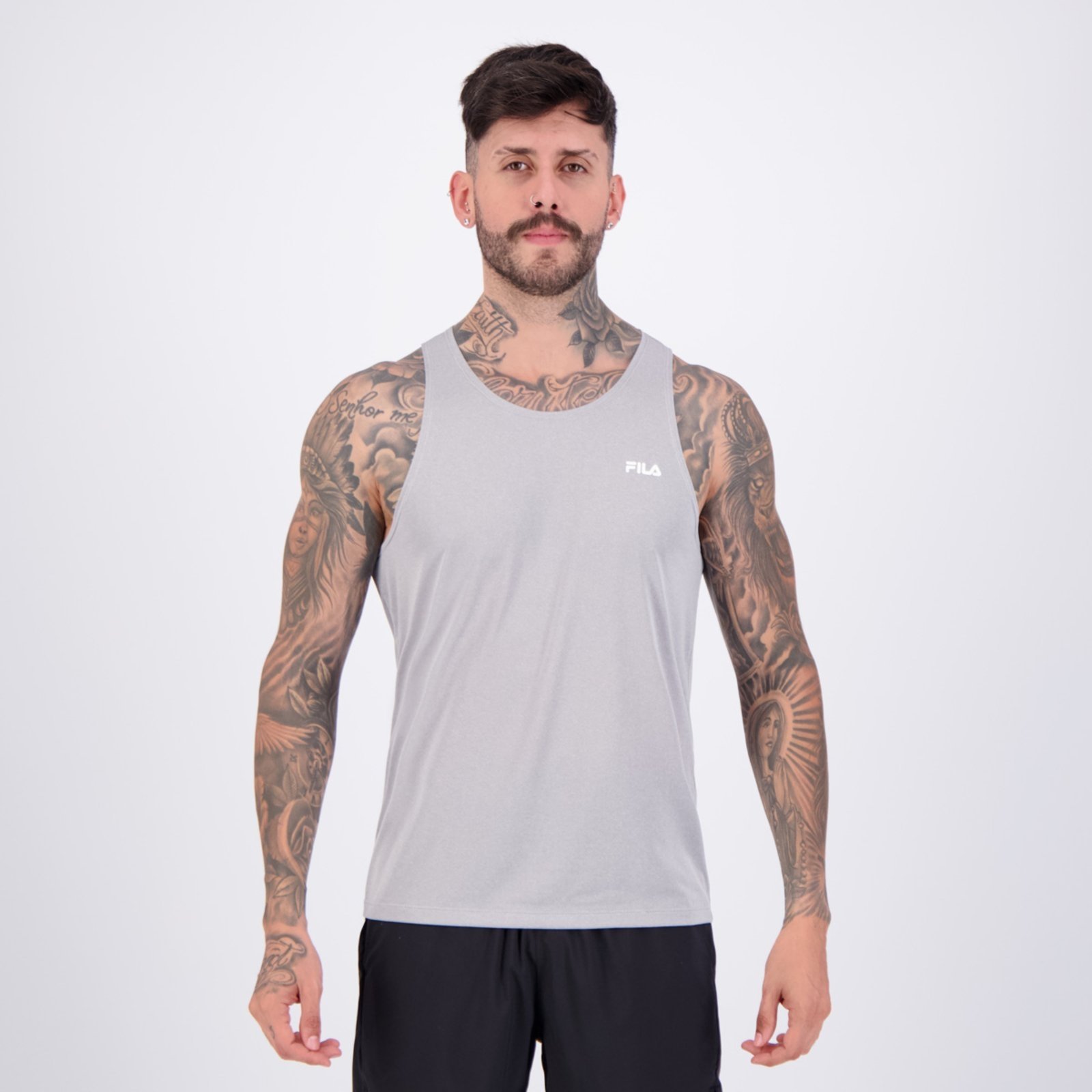 Regata Fila Sport Melange II Cinza