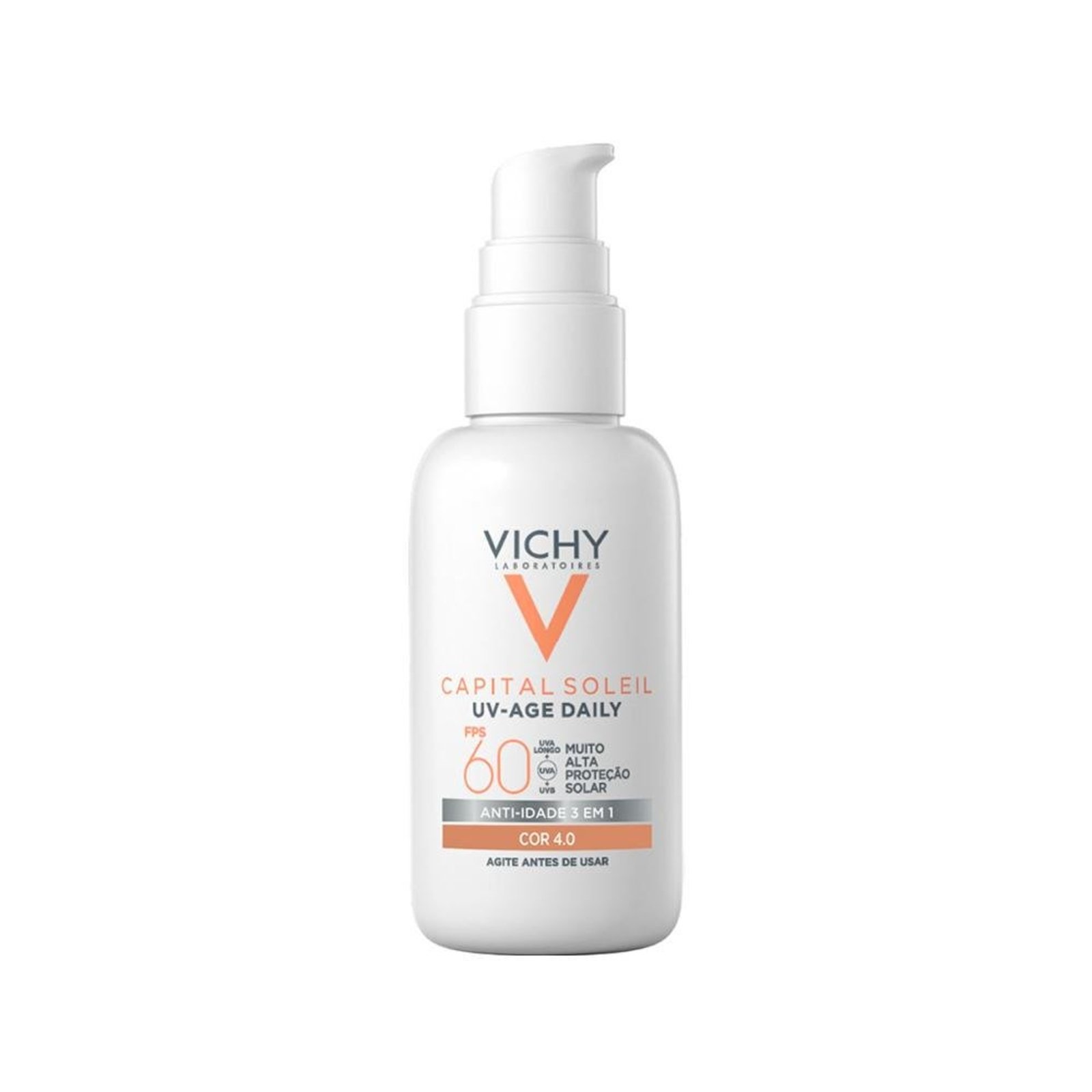Vichy Capital Soleil Uv-Age Daily Fps60 Cor 4.0 Protetor Solar Facial 40g