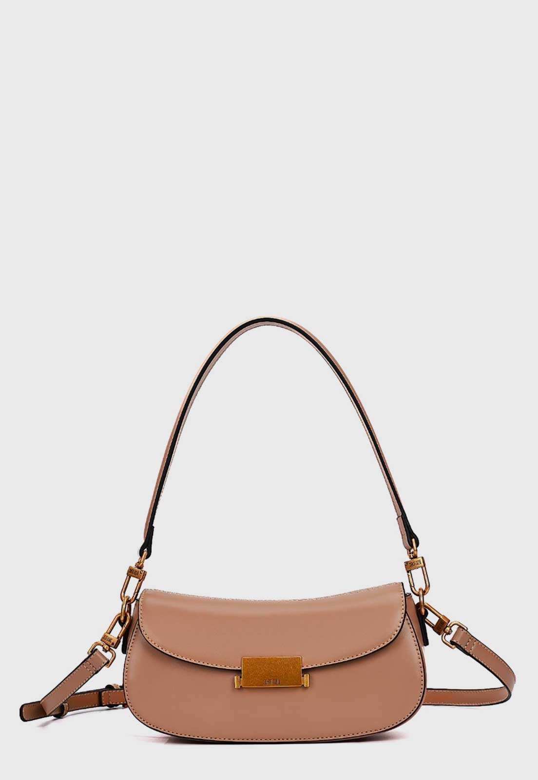 Bolsa Feminina Santa Lolla Alça Ajustável Nude