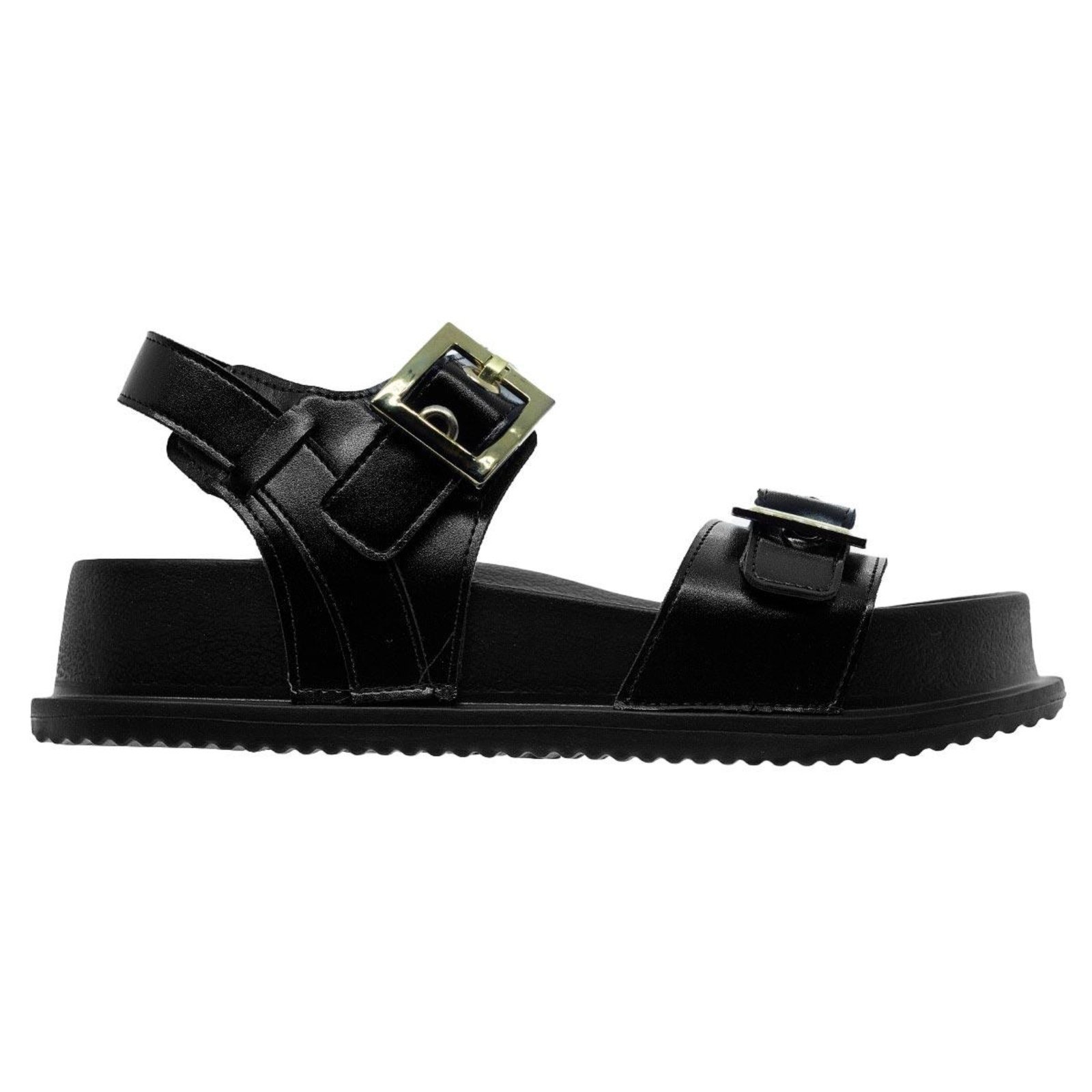 Sandália Feminina Flatform Santinelli 1550 Preto