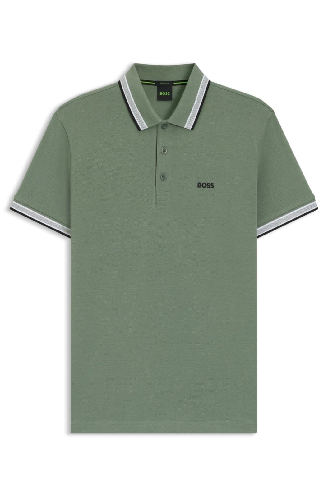 Polo Paddy Em Piqué De Algodão Com Logo