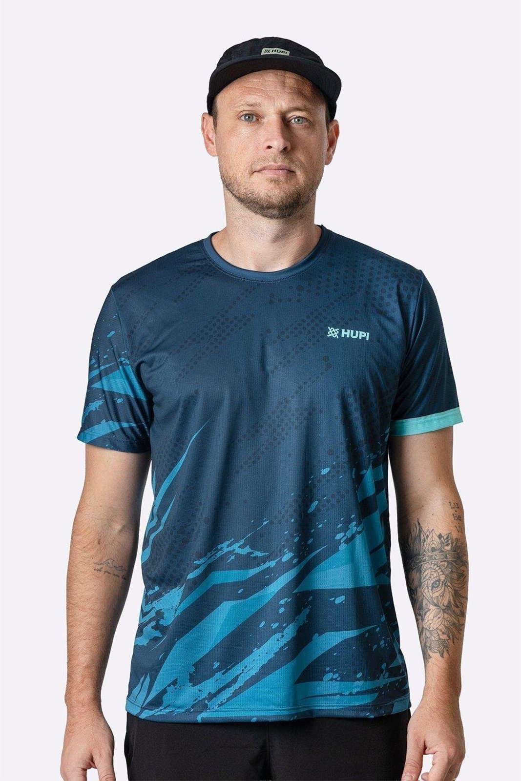 Camiseta Dry Fit HUPI Acqua Masculina Verde