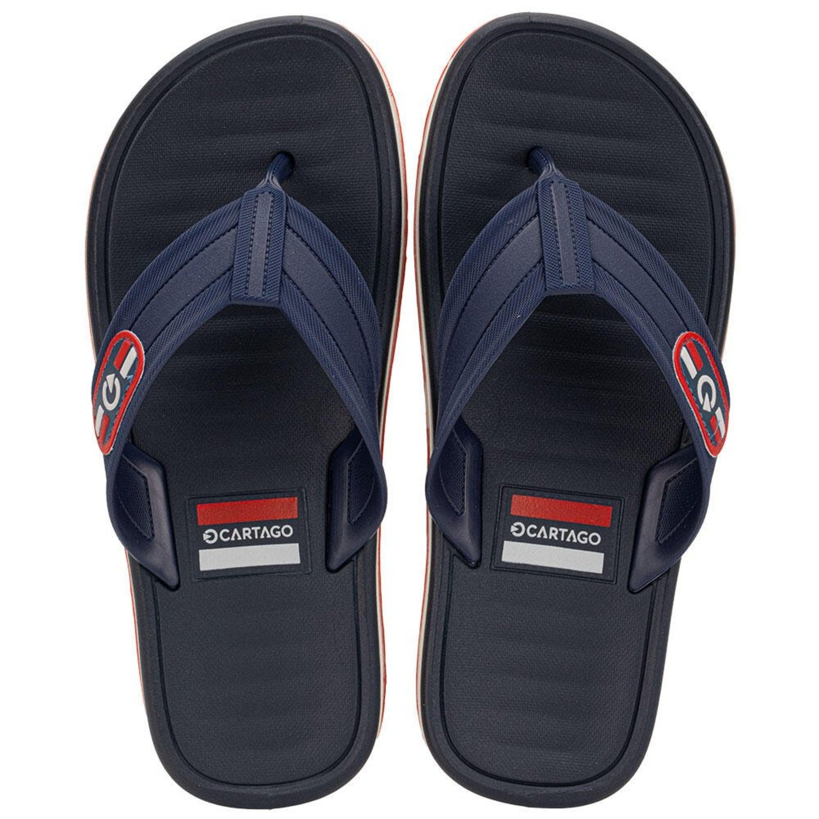 Chinelo Masculino Paris Ii Cartago 12214 3292214 Azul Marinho