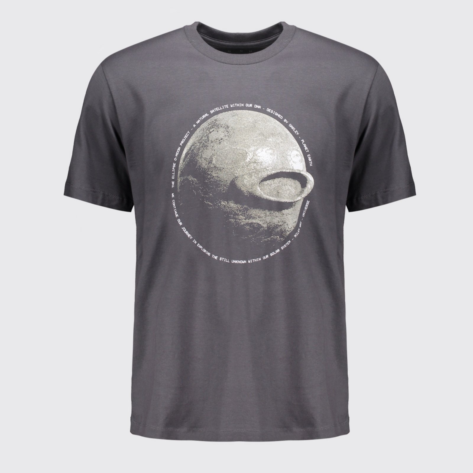 Camiseta Oakley O-Moon SS Cinza Escuro