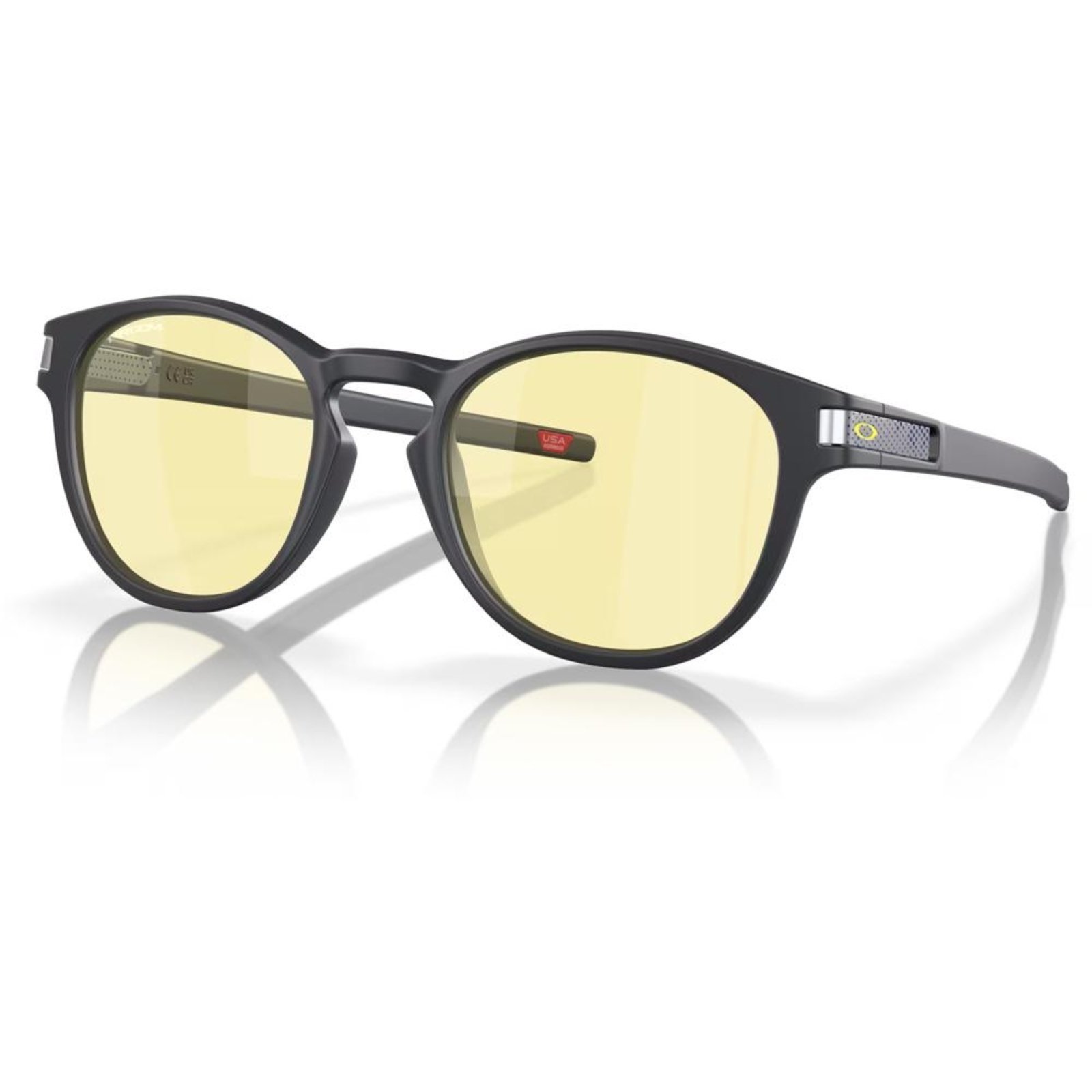 Óculos de Sol Oakley Latch Matte Carbon Lentes Prizm Gaming