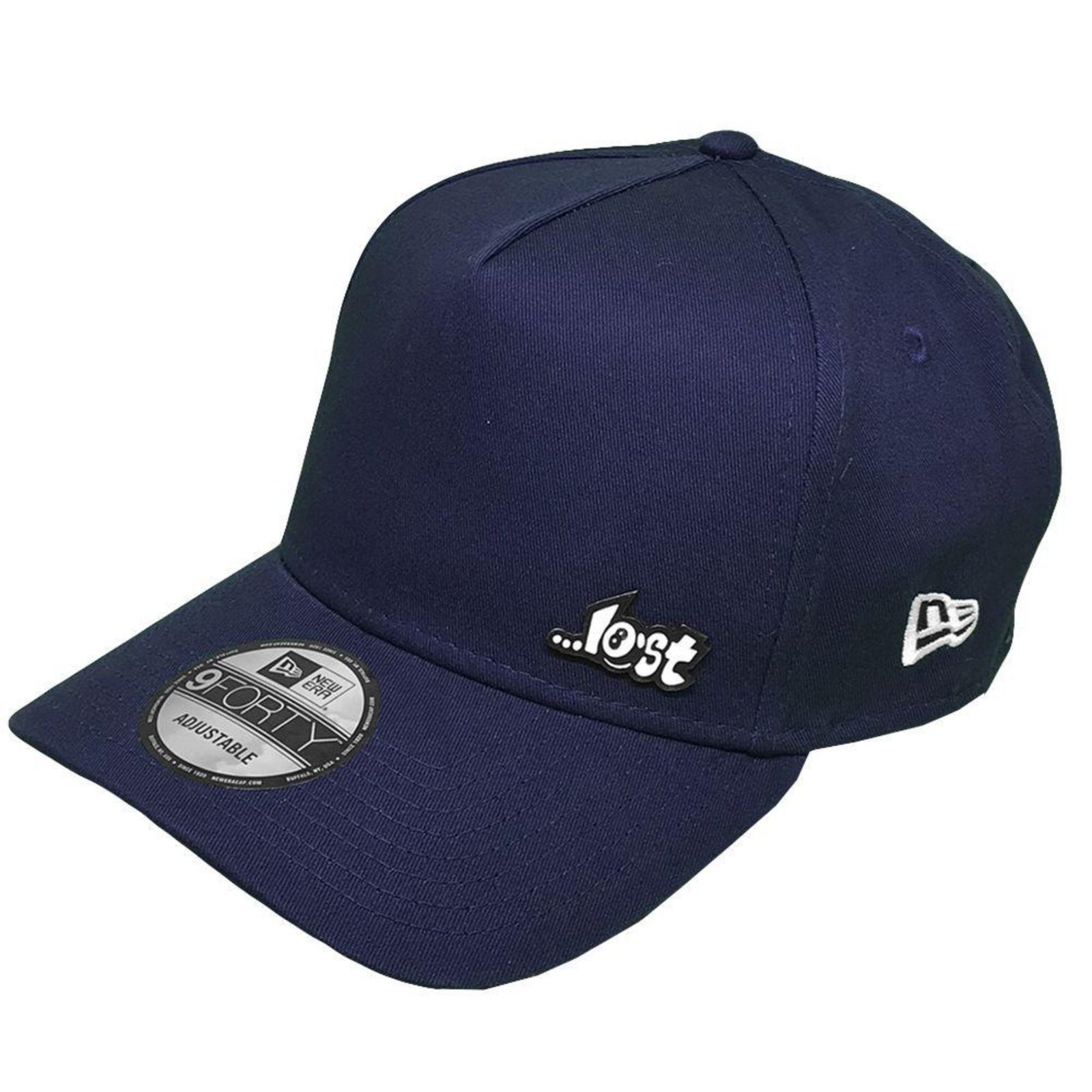 Boné Lost Aba Curva 9Forty 8 Ball Azul