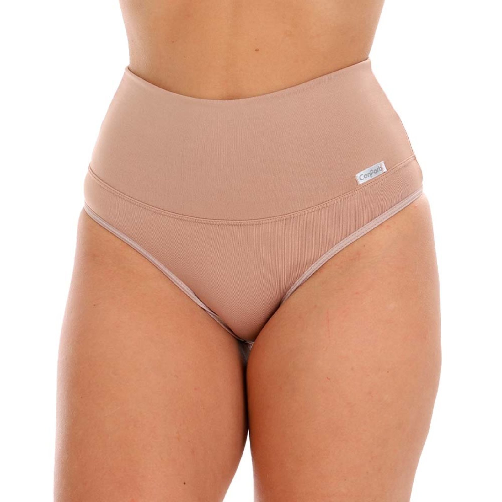 Calcinha Hot Pant Cinta Modeladora Fristyle Bege