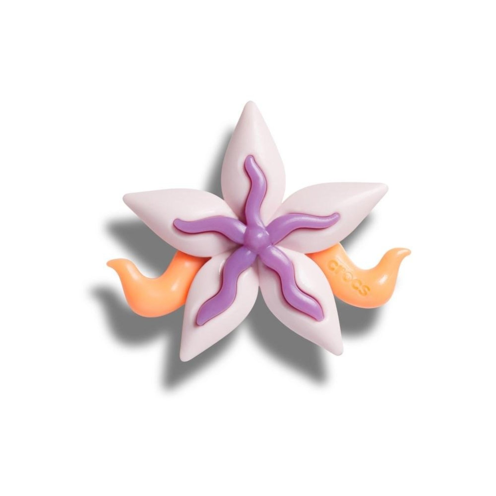 Infantil - Jibbitz™ Flor Colorida Único Branco