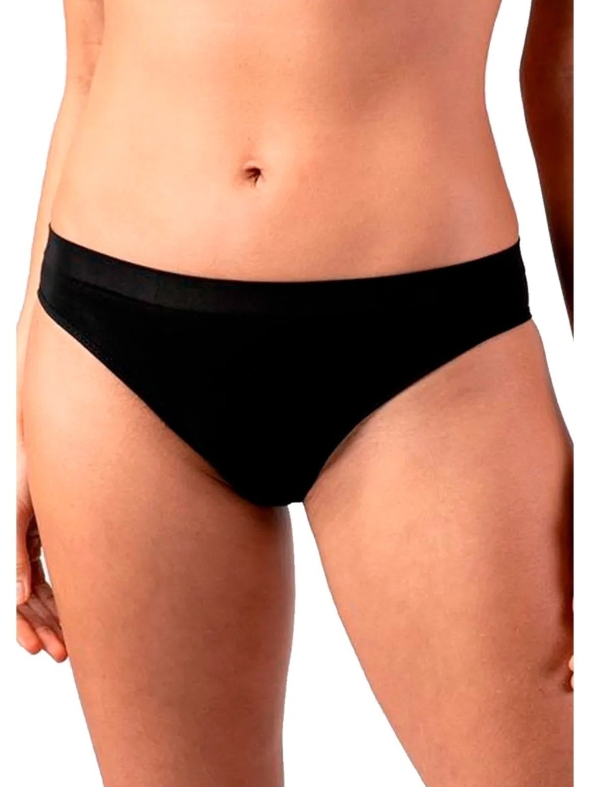 Vista 3 Kit com 3 Calcinhas Biquíni Liz 70222 bege Liz bege