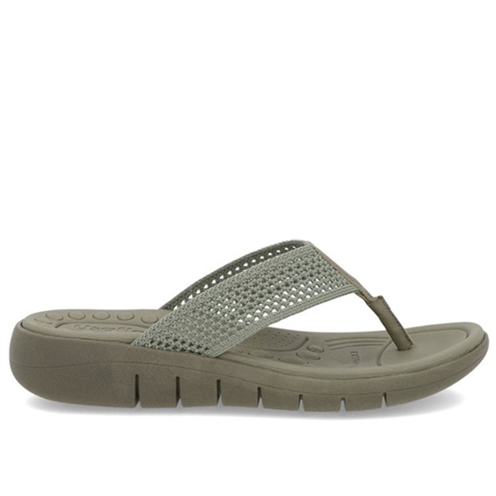 Chinelo Usaflex Salto Rasteiro Tricot Confortável Militar-003