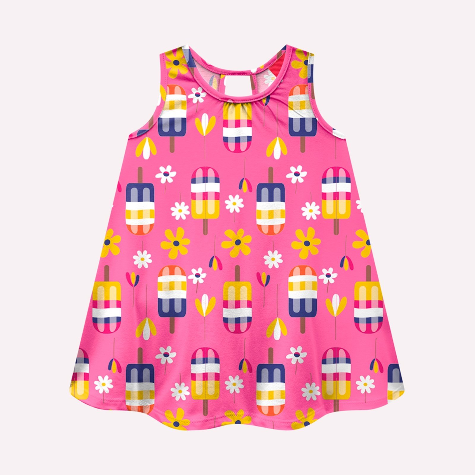 Infantil – Vestido Menina Picolés Kyly