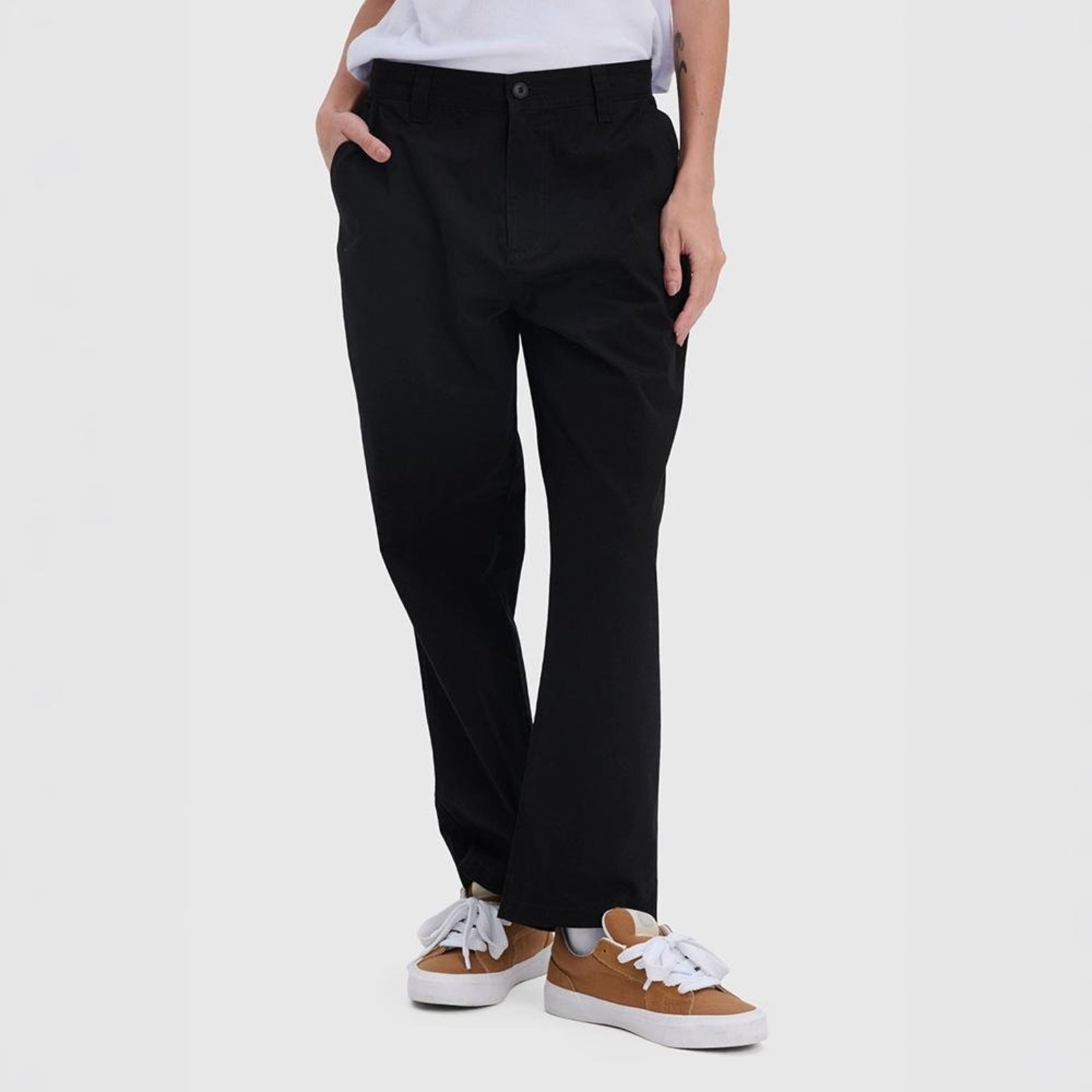 Calça Chino Box Logo Preto