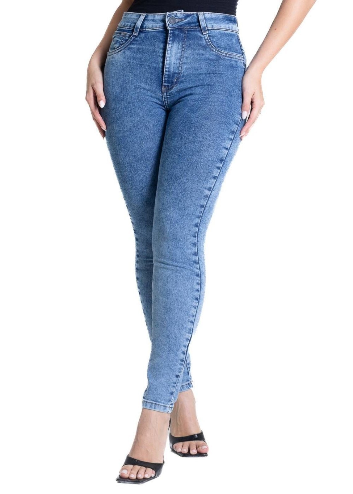 Calça Jeans Sawary Modela Bumbum – 281219 – Azul – Sawary