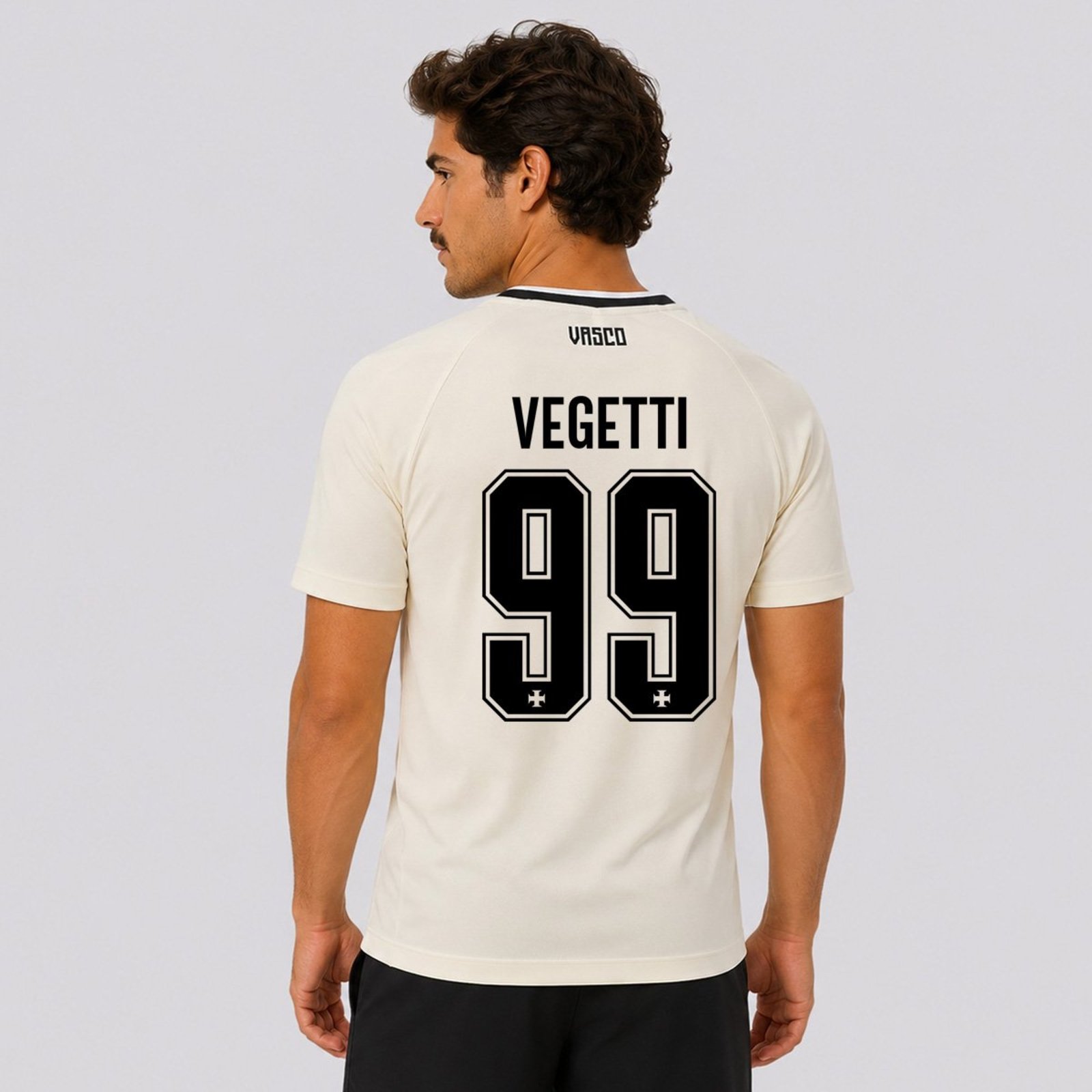 Camisa Vasco Trança Bege 99 Vegetti