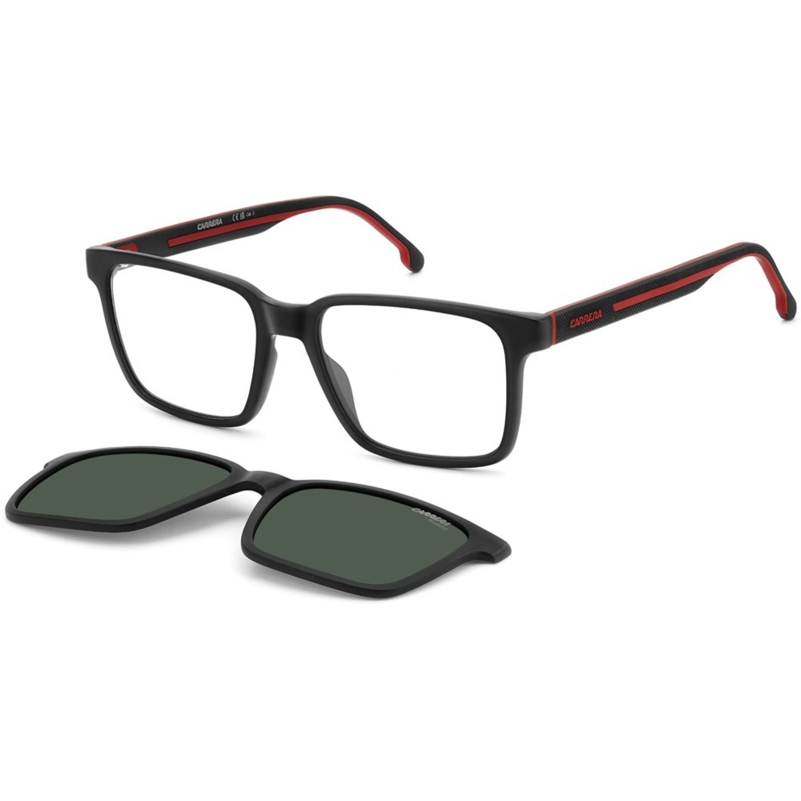 Óculos de Sol Carrera Clip On 8069 CS BLX 53UC Preto