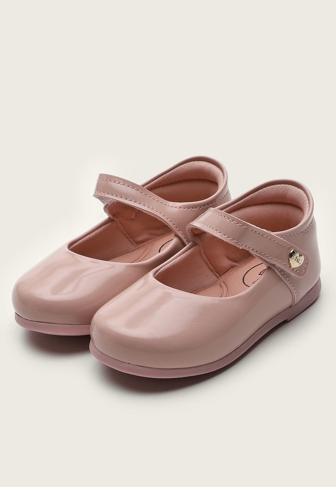 Infantil - Sapatilha Klin Verniz Rosa