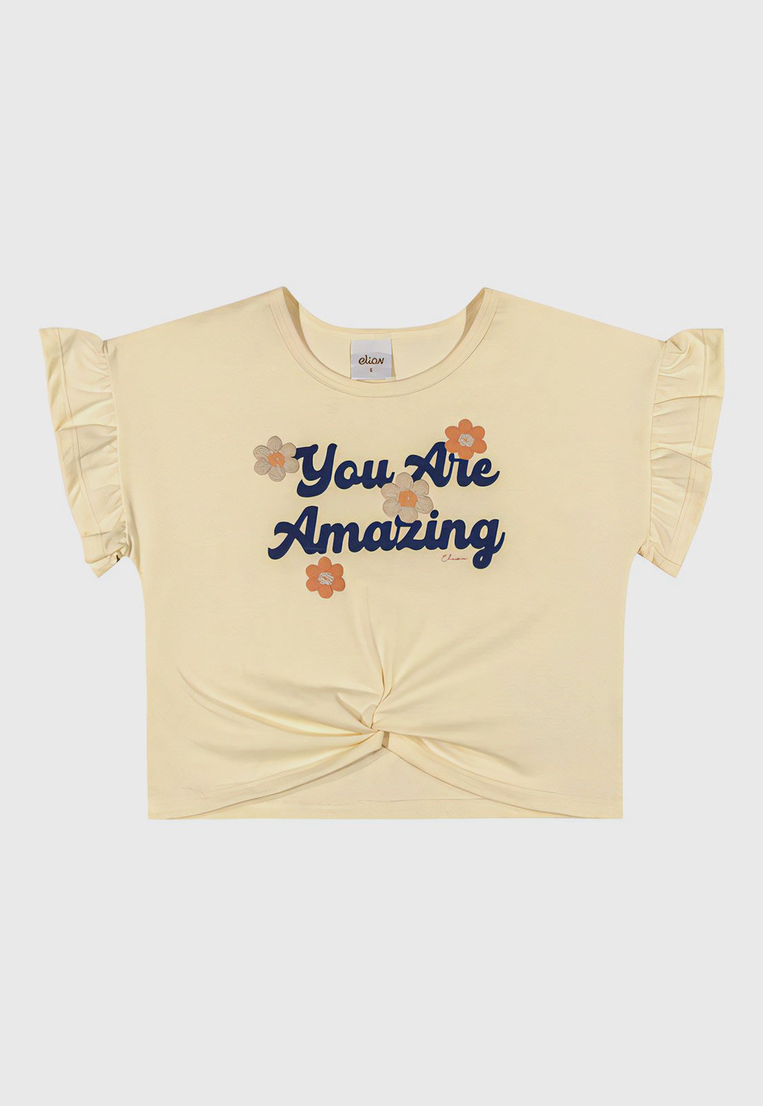 Vista 2 Infantil - Blusa Elian Full Print Amarela amarelo Elian amarelo