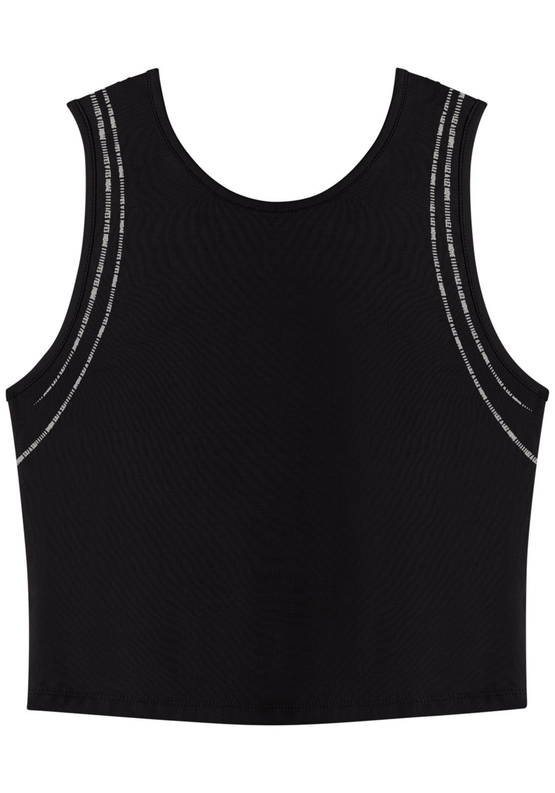Blusa Cropped Sem Mangas Com Proteção Solar Move