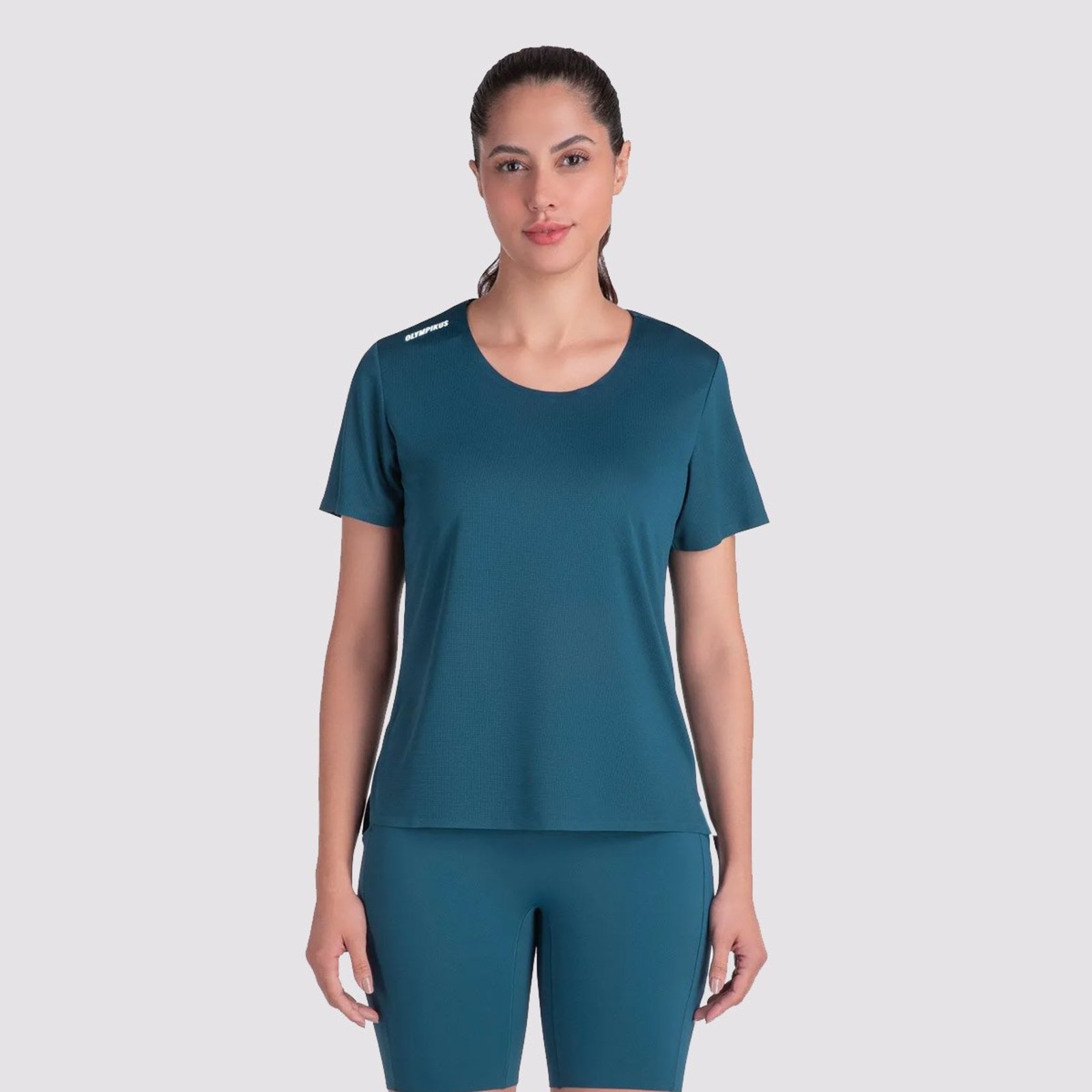 Camisa Olympikus Corre Feminina Azul