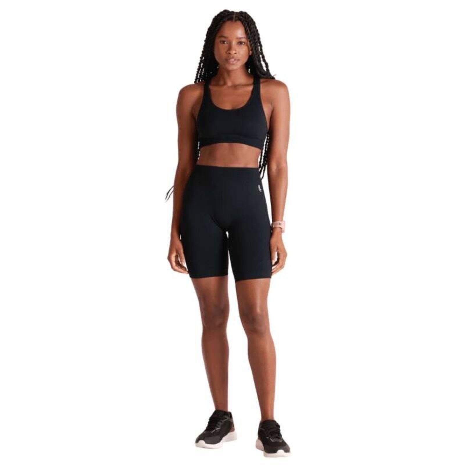 Vista 2 Bermuda Lupo Max - Feminina preto Lupo preto