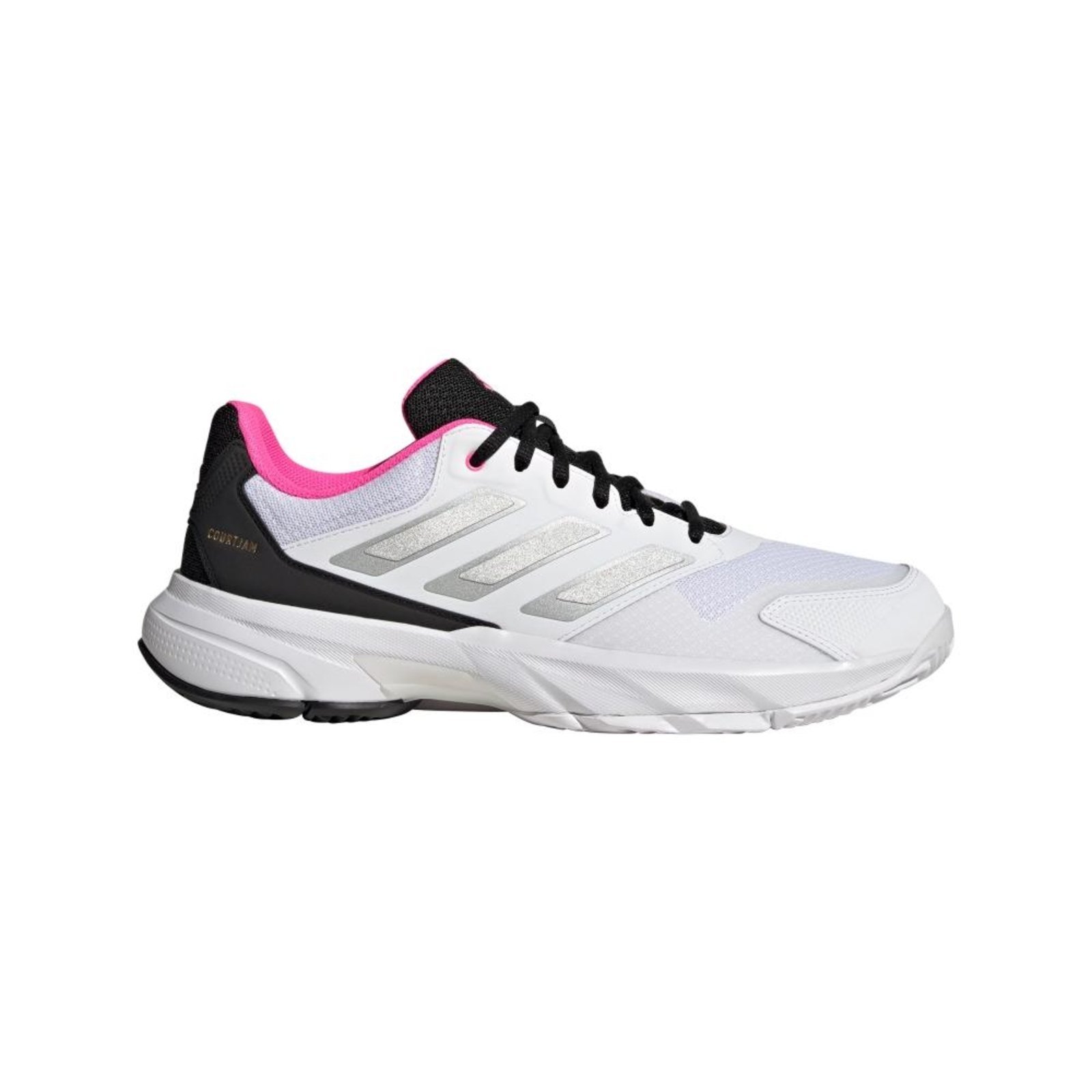 Tênis Courtjam Control 3 Tennis adidas Performance Branco